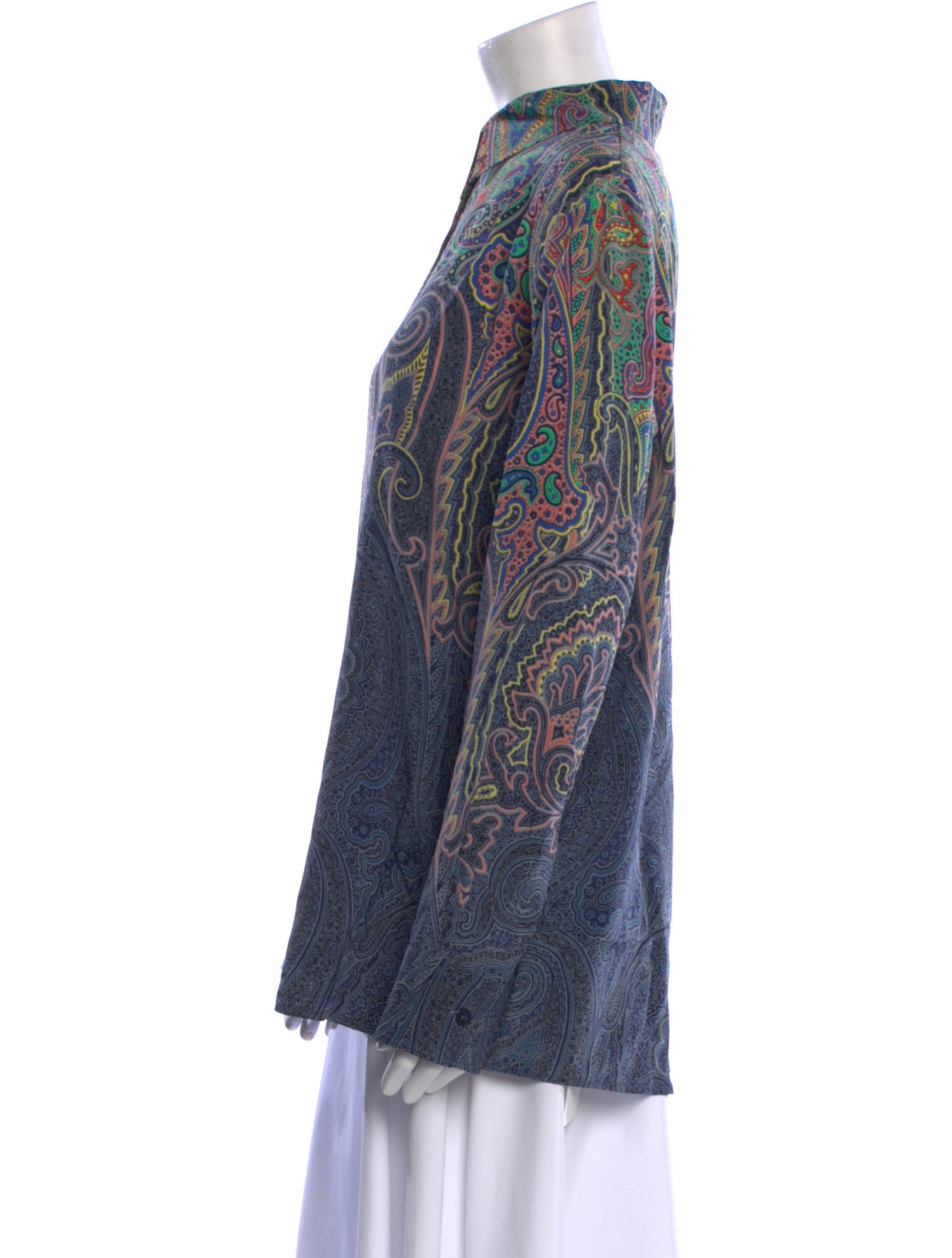Etro Silk Paisley Print Tunic w/ Tags