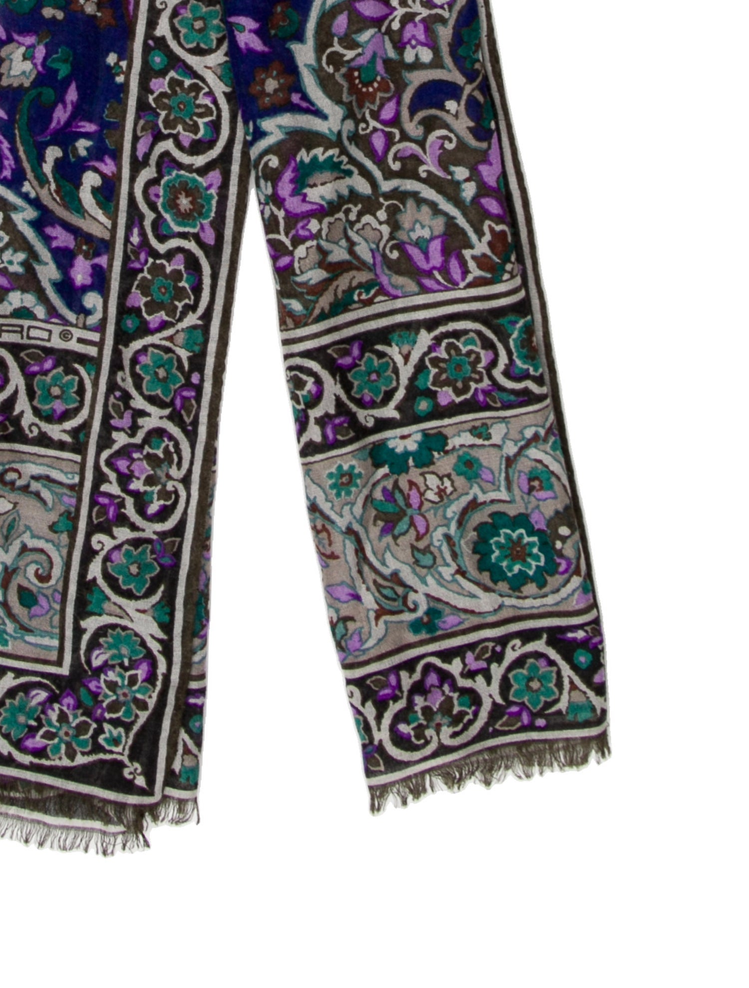 Etro Silk Floral Print Bandeau