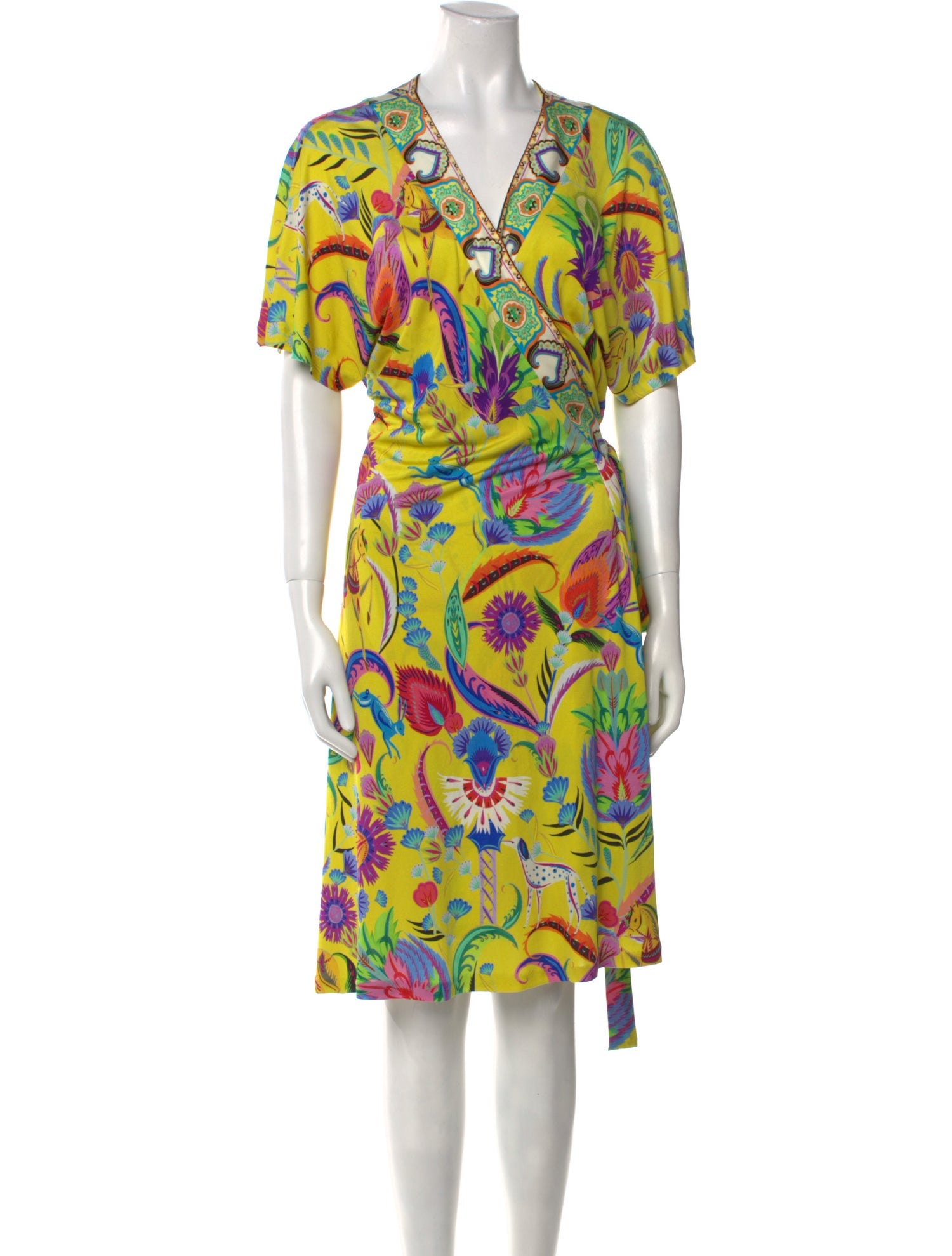 Etro Silk Midi Length Dress
