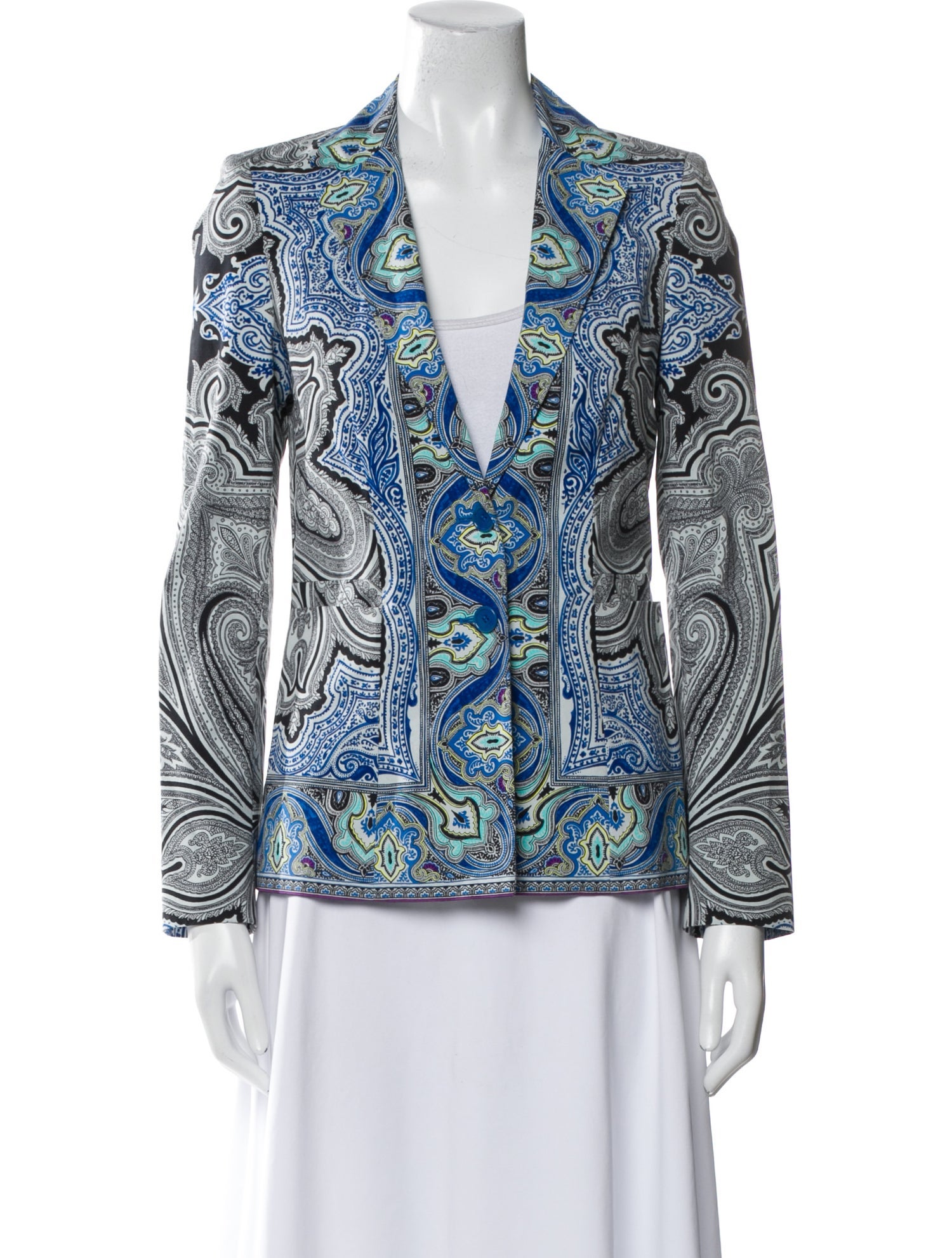 Etro Paisley Print Blazer