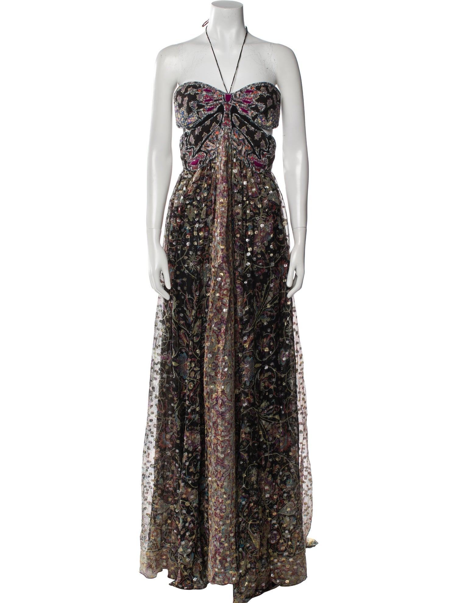 Etro Silk Long Dress w/ Tags