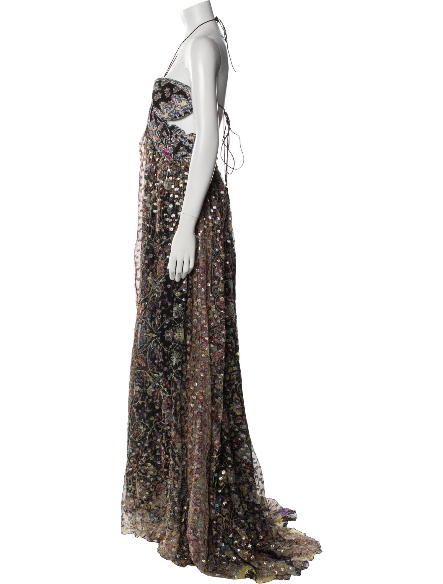 Etro Silk Long Dress w/ Tags