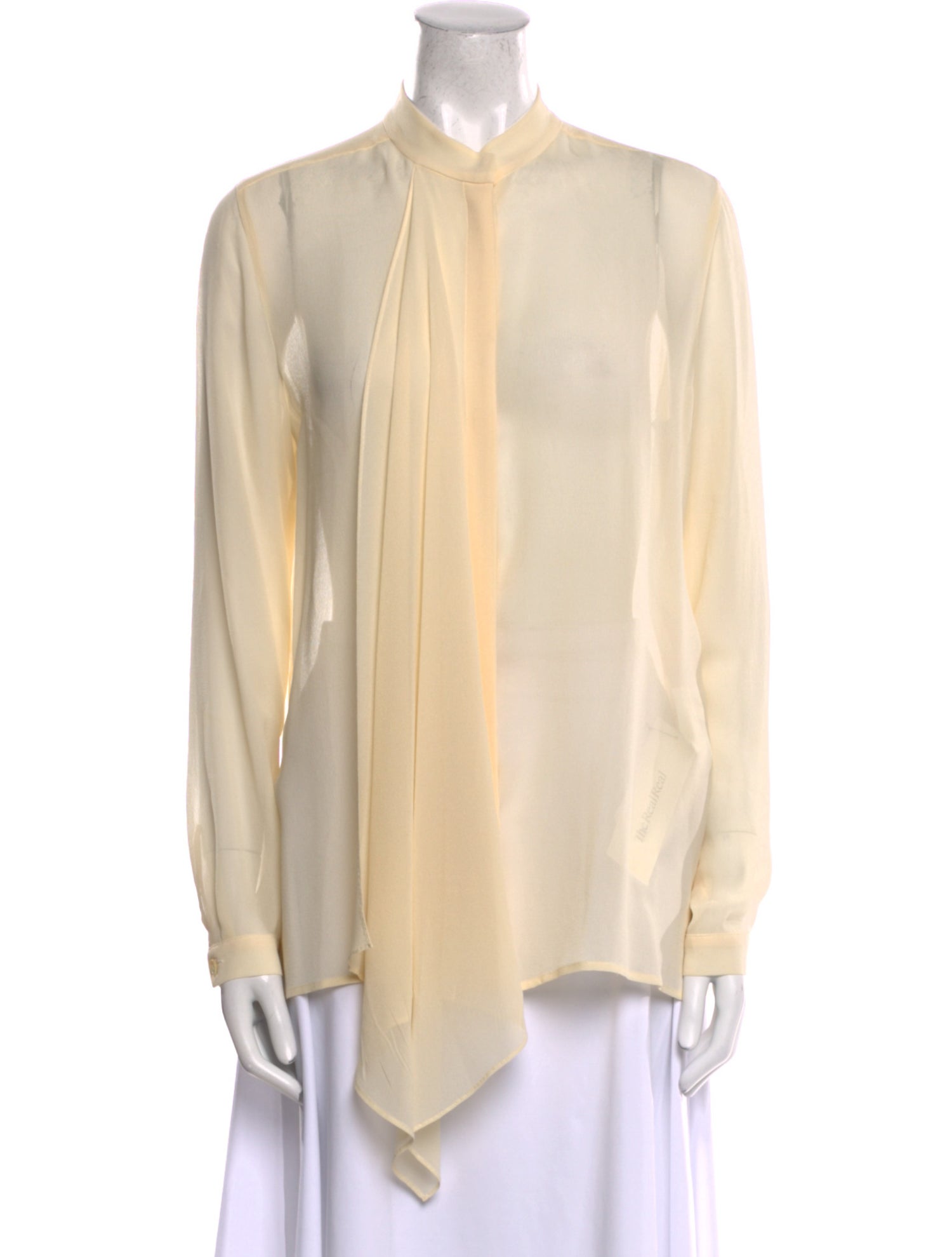 Etro Silk Crew Neck Blouse