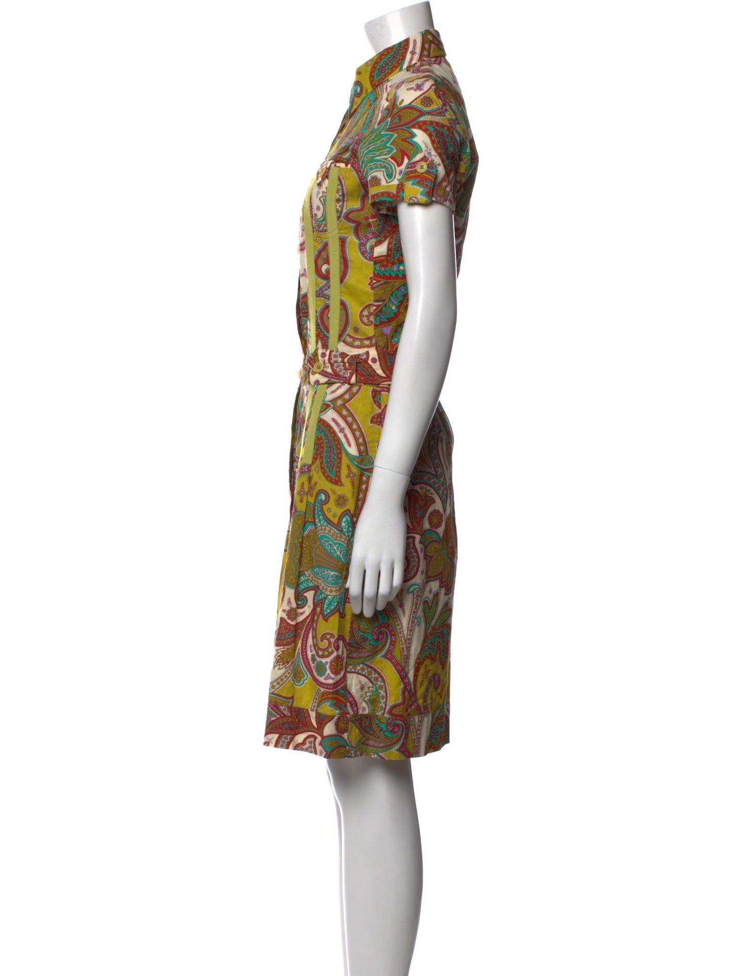 Etro Paisley Print Knee-Length Dress