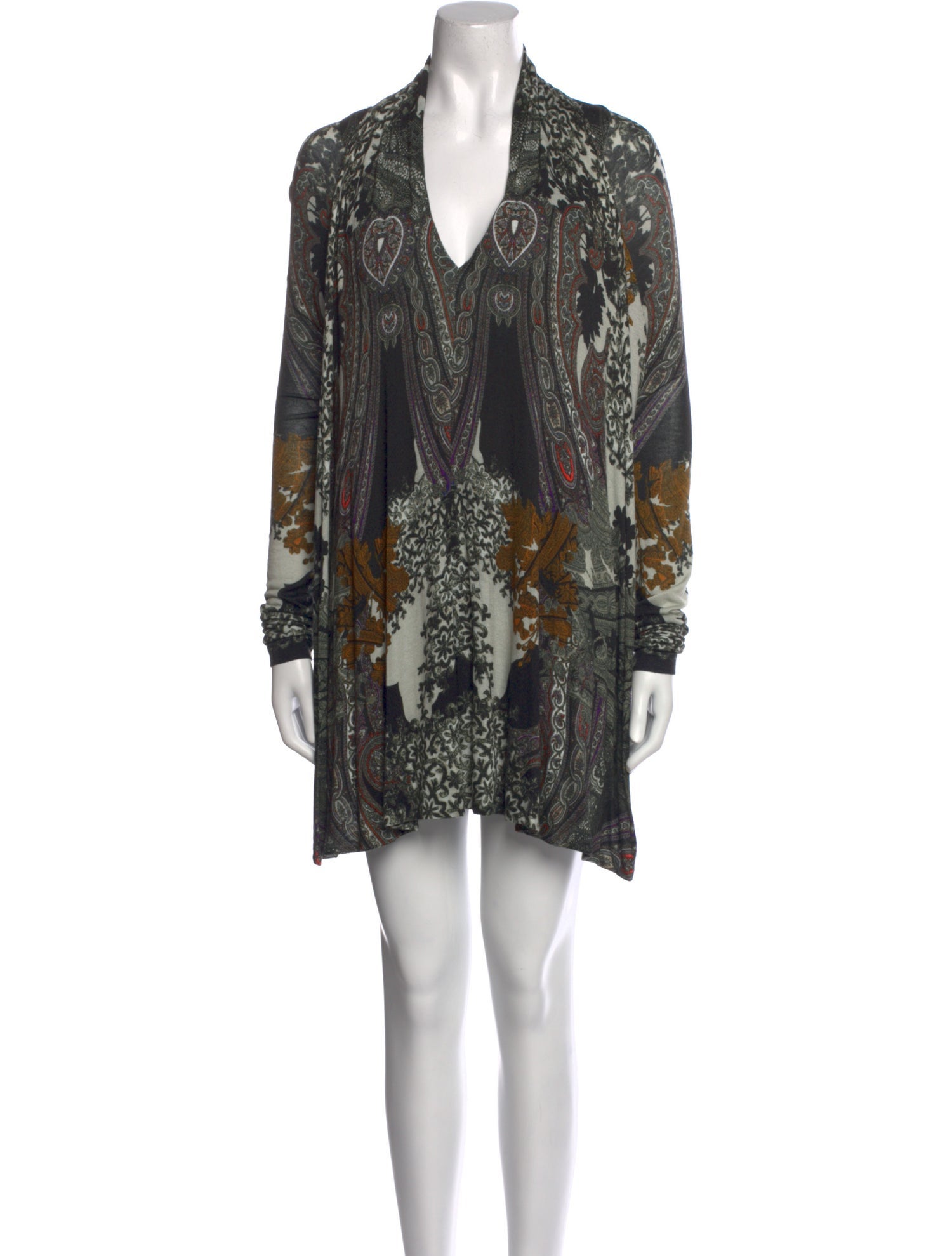 Etro Paisley Print Mini Dress