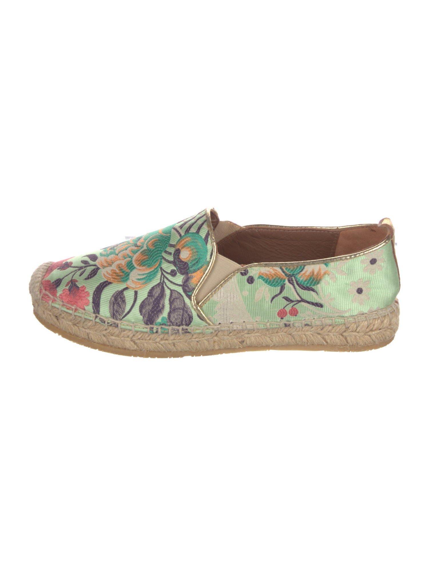 Etro Floral Print Espadrilles