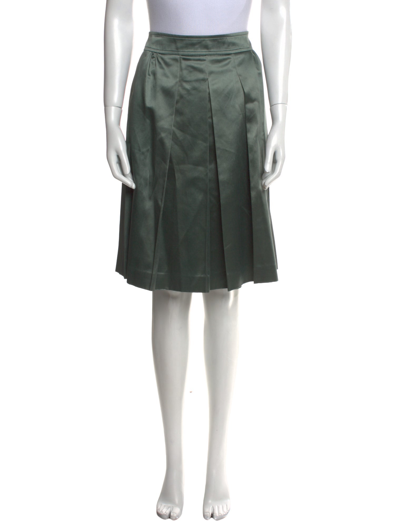 Etro Pleated Accents Knee-Length Skirt