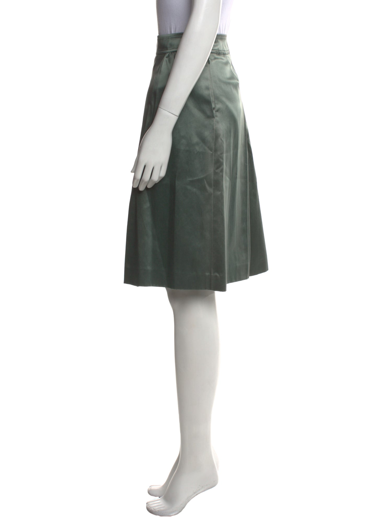 Etro Pleated Accents Knee-Length Skirt