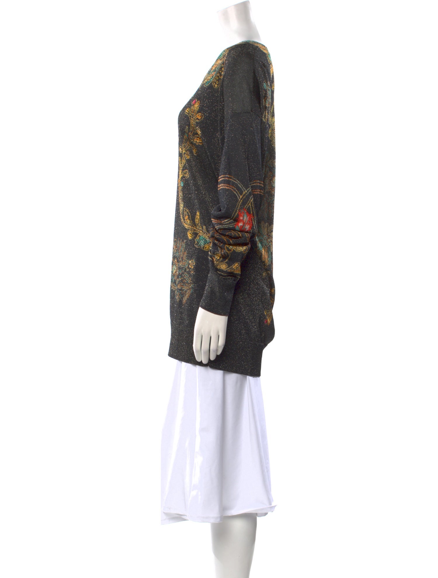 Etro Printed V-Neck Tunic