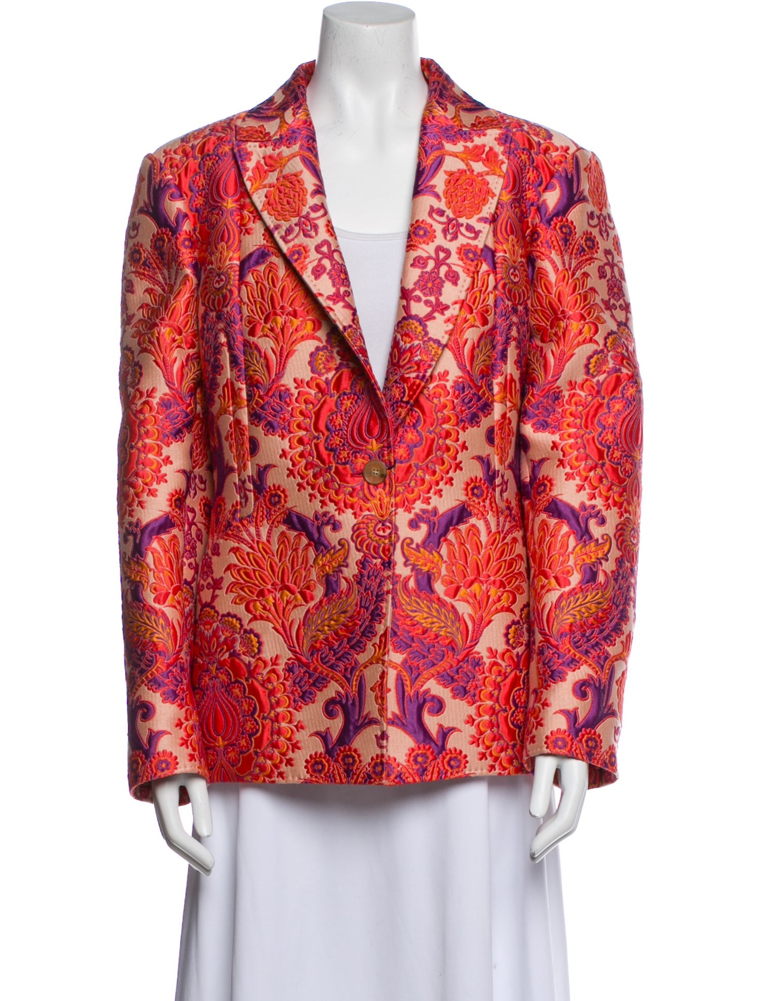 Etro Floral Print Blazer w/ Tags