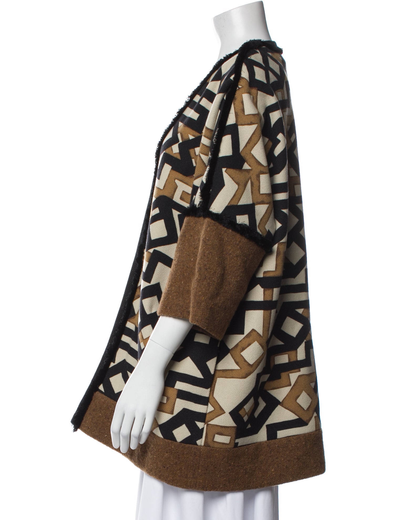 Etro Wool Printed Evening Jacket