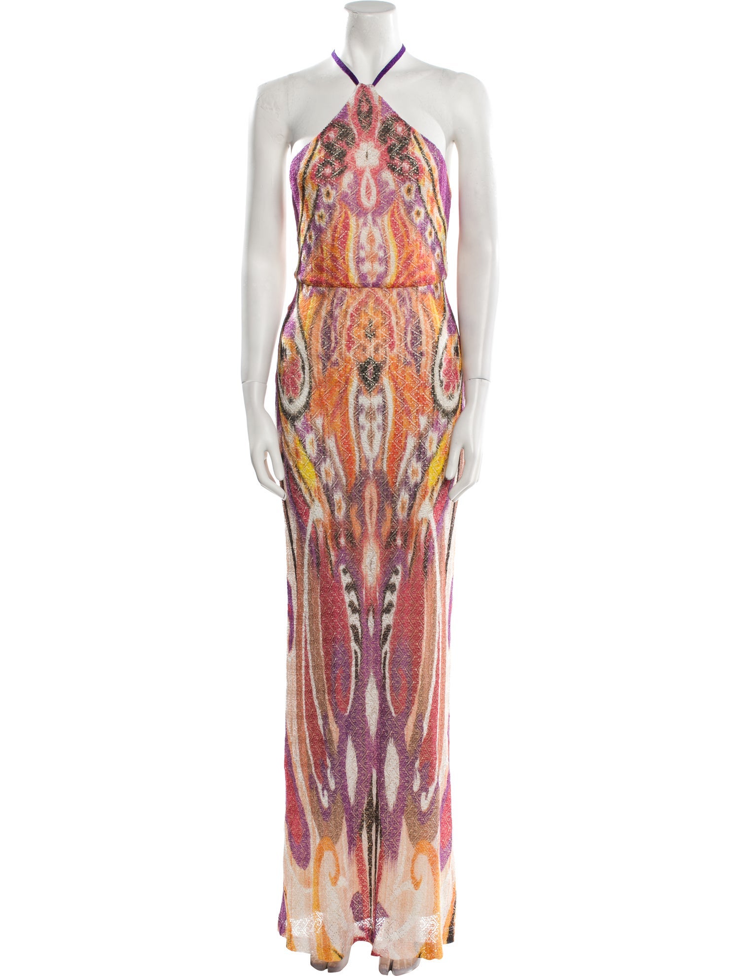 Etro Paisley Print Long Dress