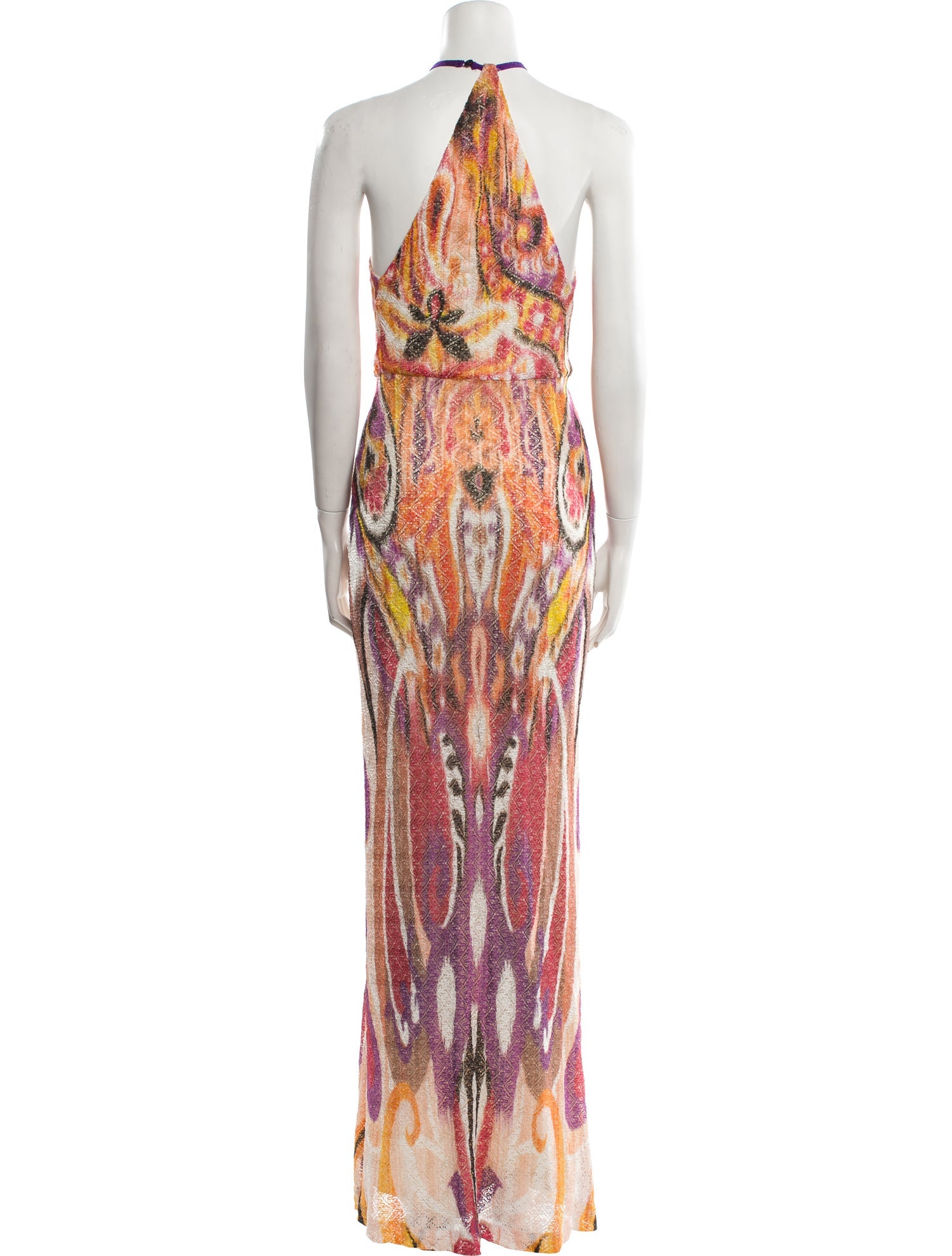 Etro Paisley Print Long Dress