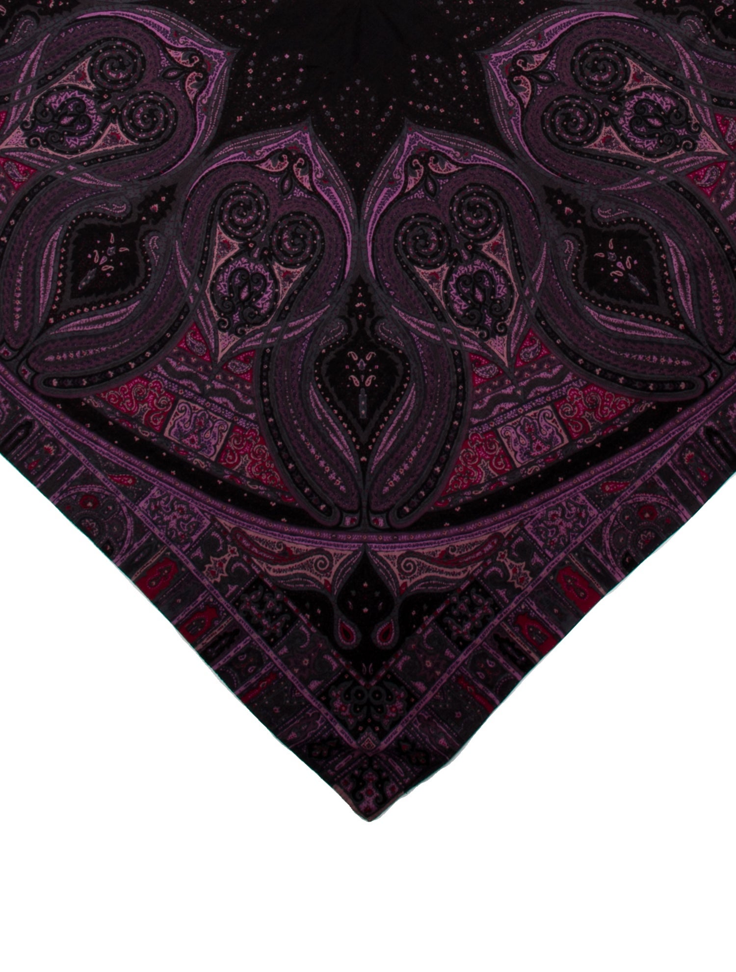 Etro Wool Printed Scarf