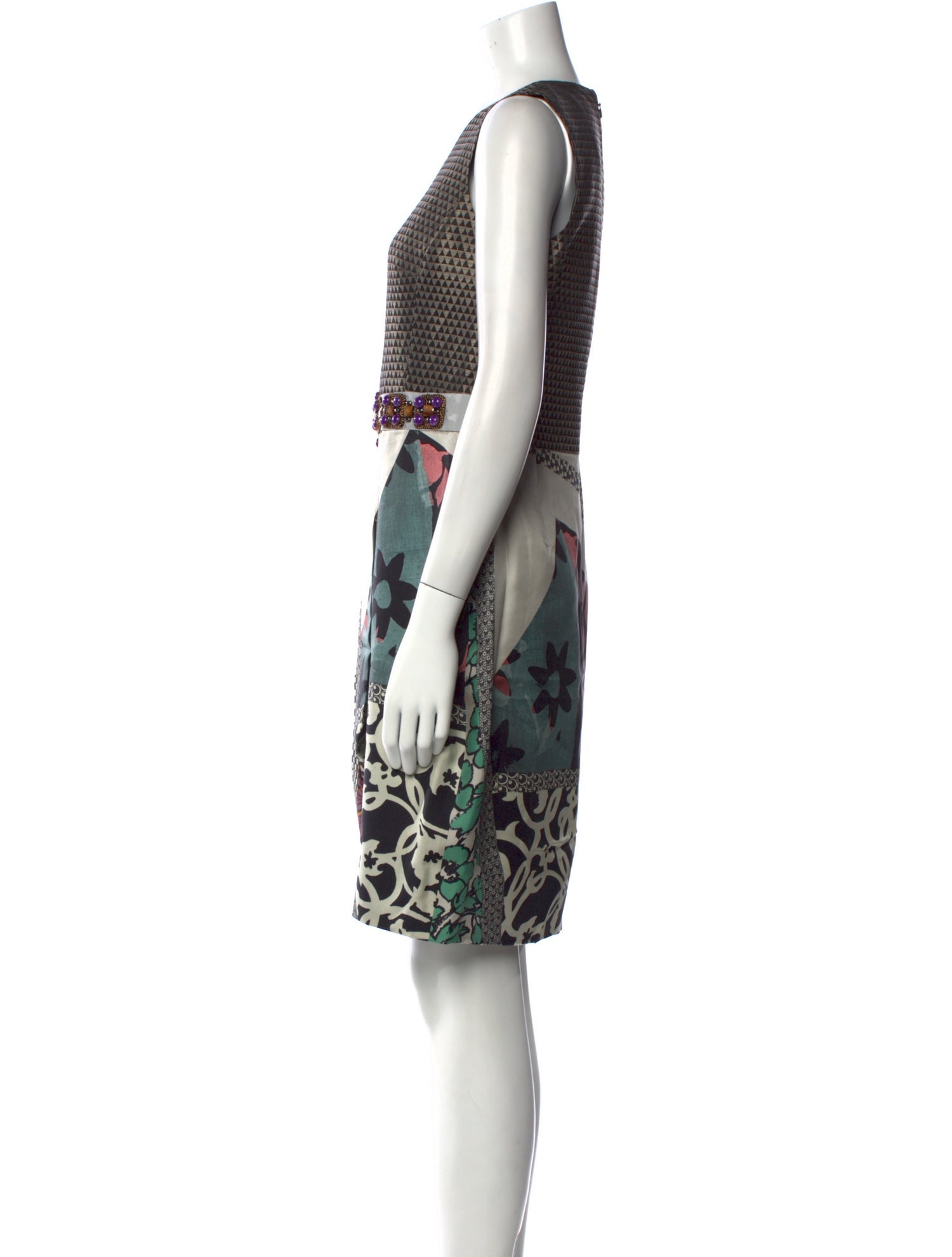 Etro Silk Knee-Length Dress