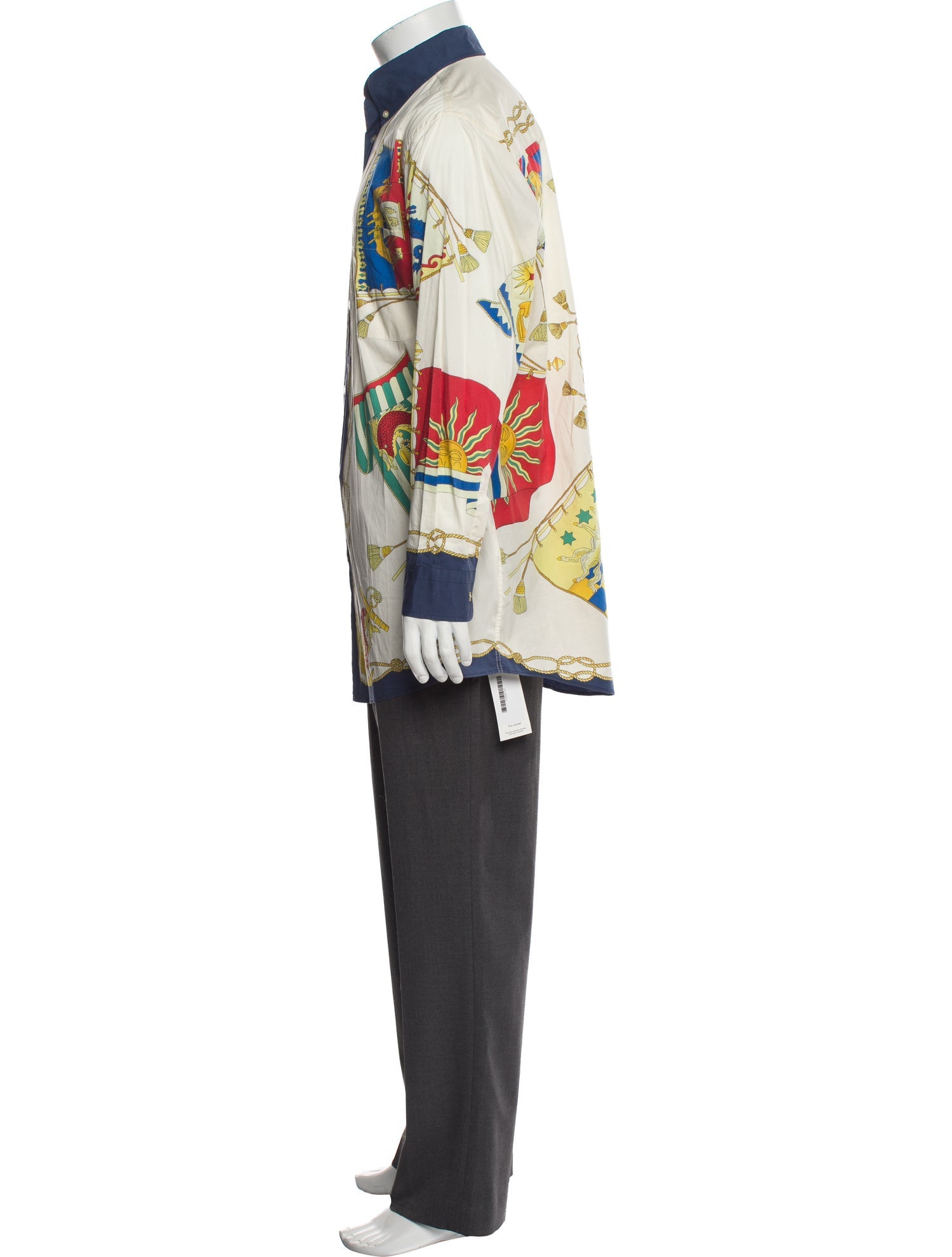 Etro Printed Long Sleeve Shirt