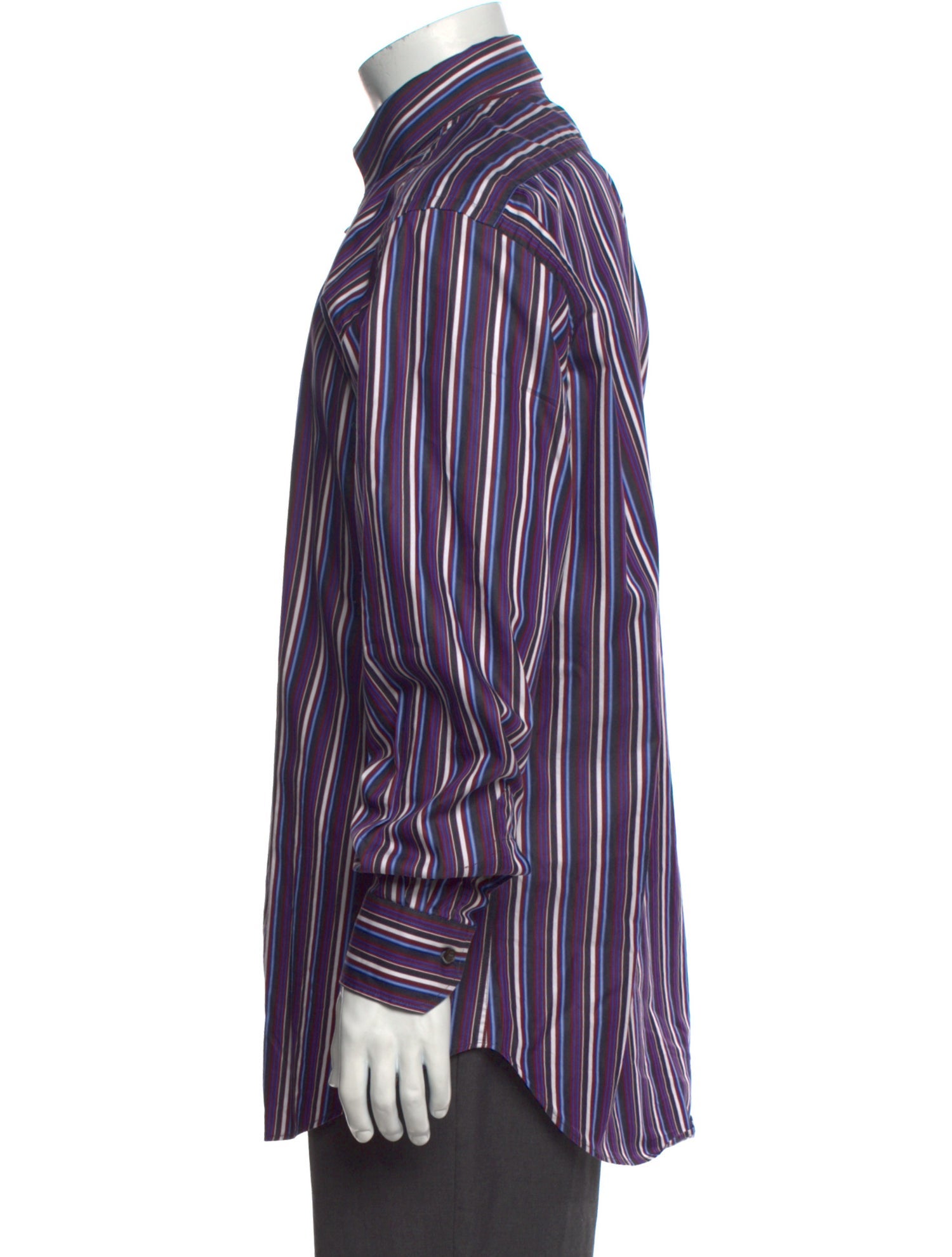 Etro Striped Long Sleeve Shirt