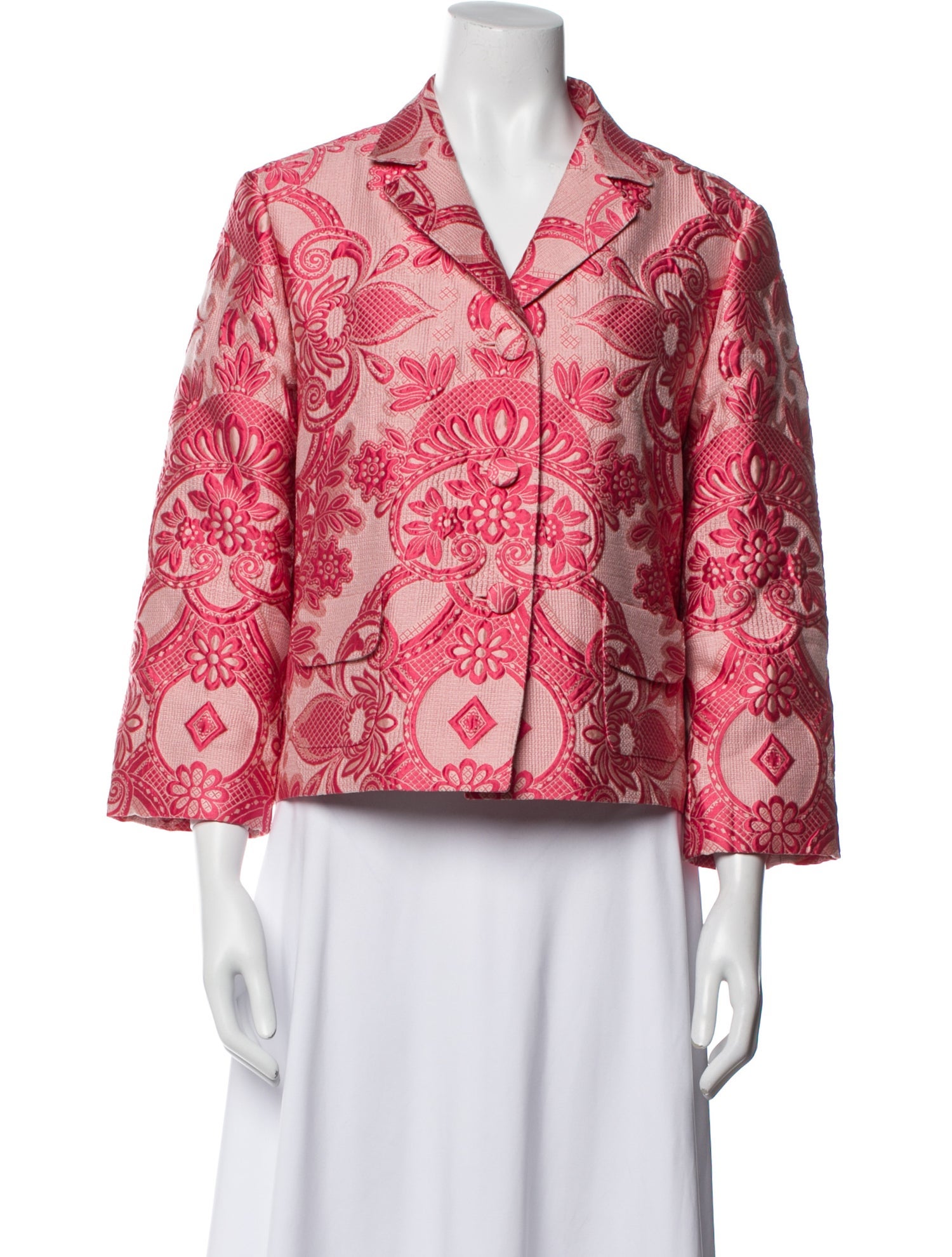 Etro Floral Print Blazer