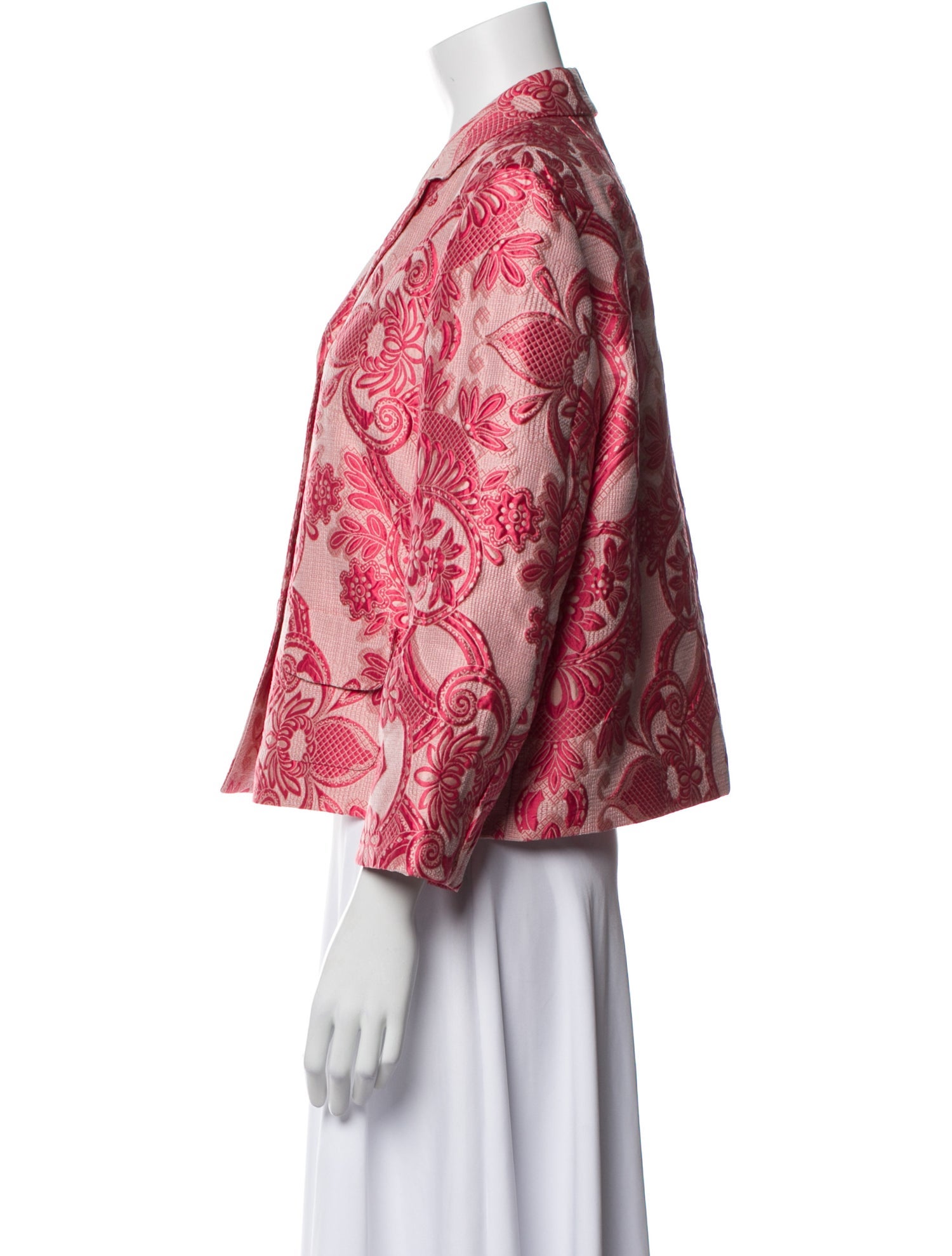 Etro Floral Print Blazer