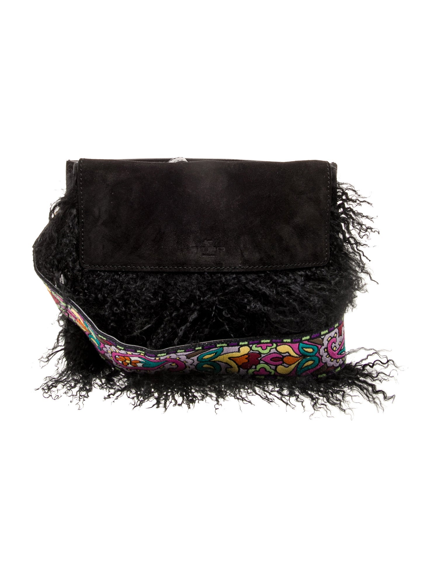 Etro Fur Crossbody Bag