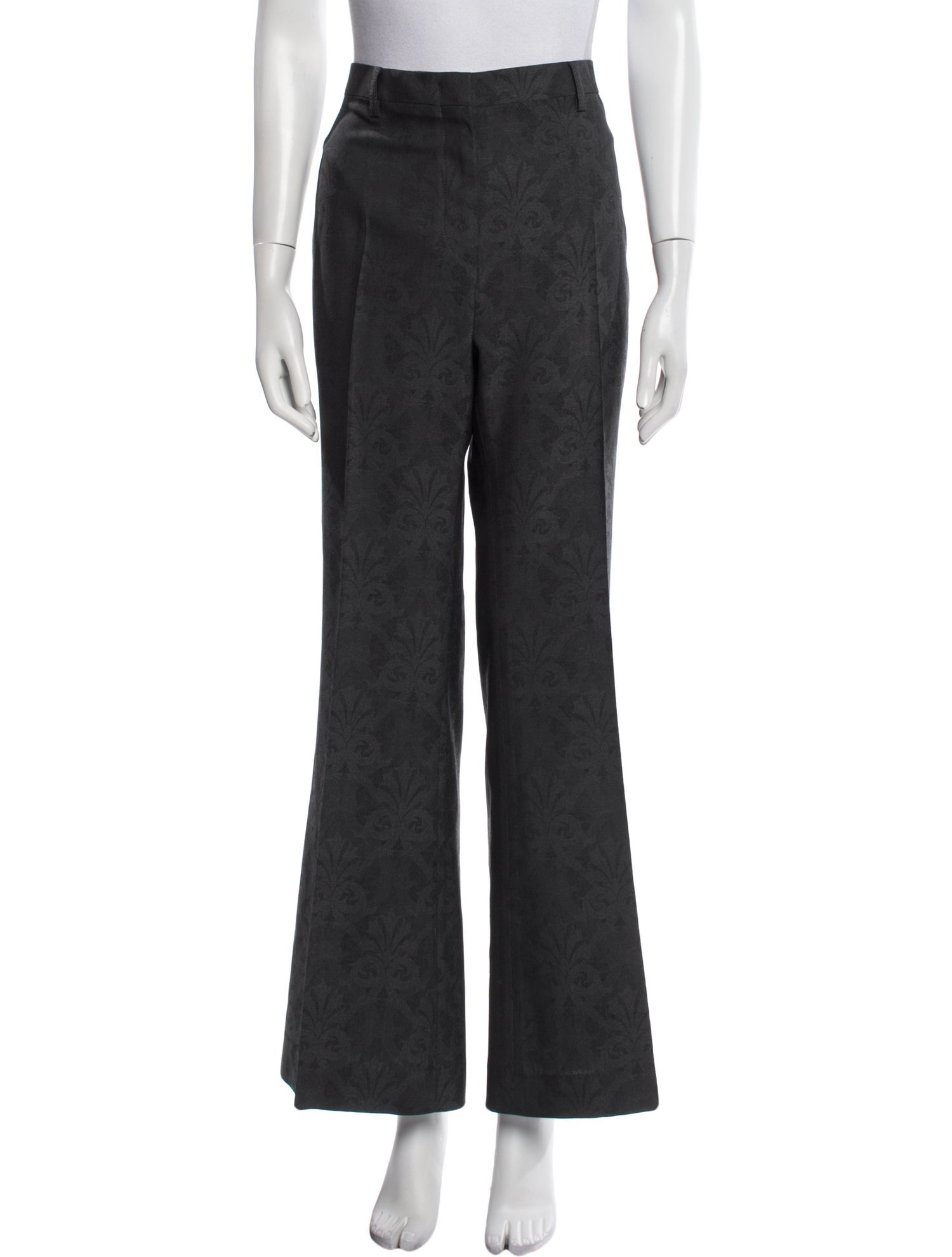 Etro Wool Wide Leg Pants