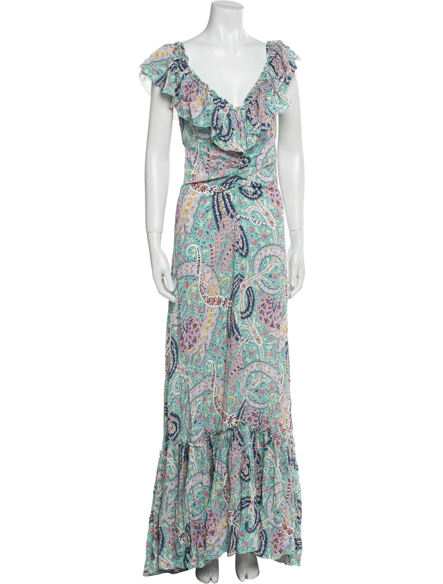 Etro Printed Long Dress w/ Tags