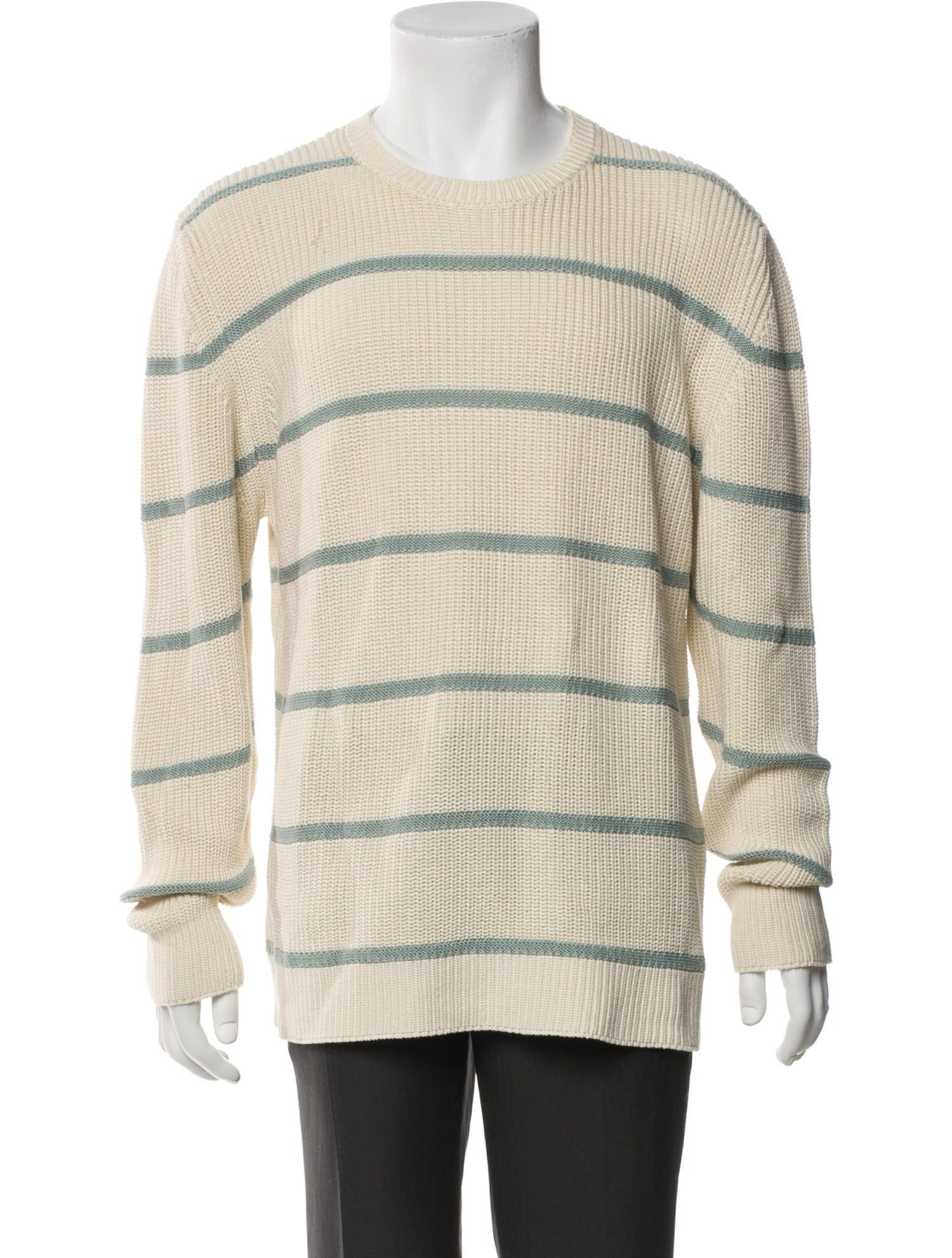 Etro Striped Crew Neck Pullover