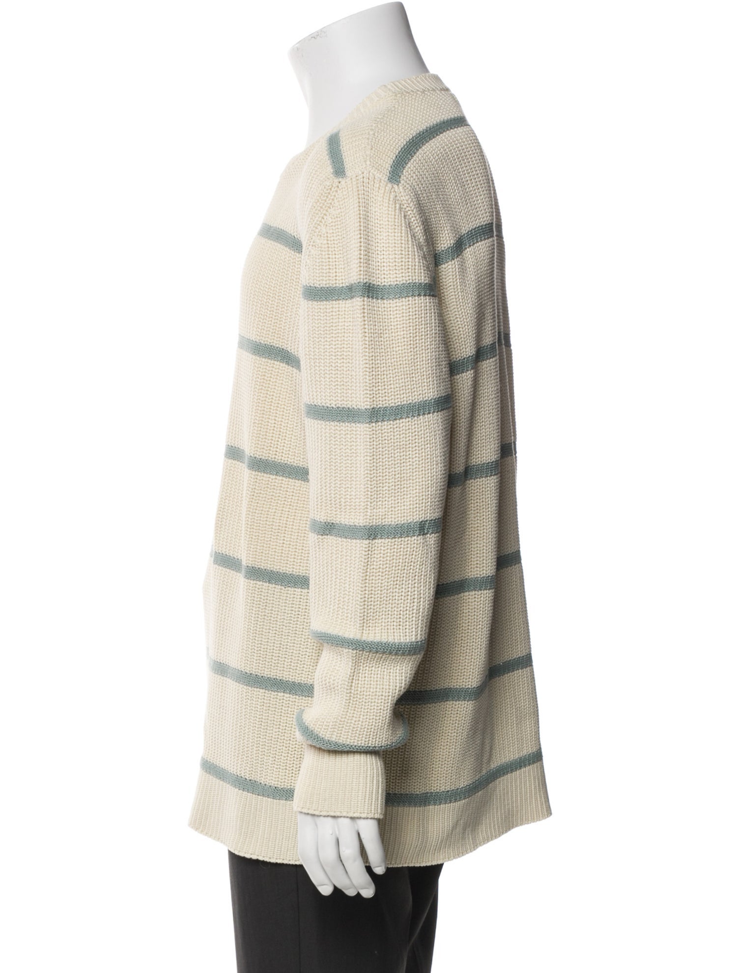 Etro Striped Crew Neck Pullover