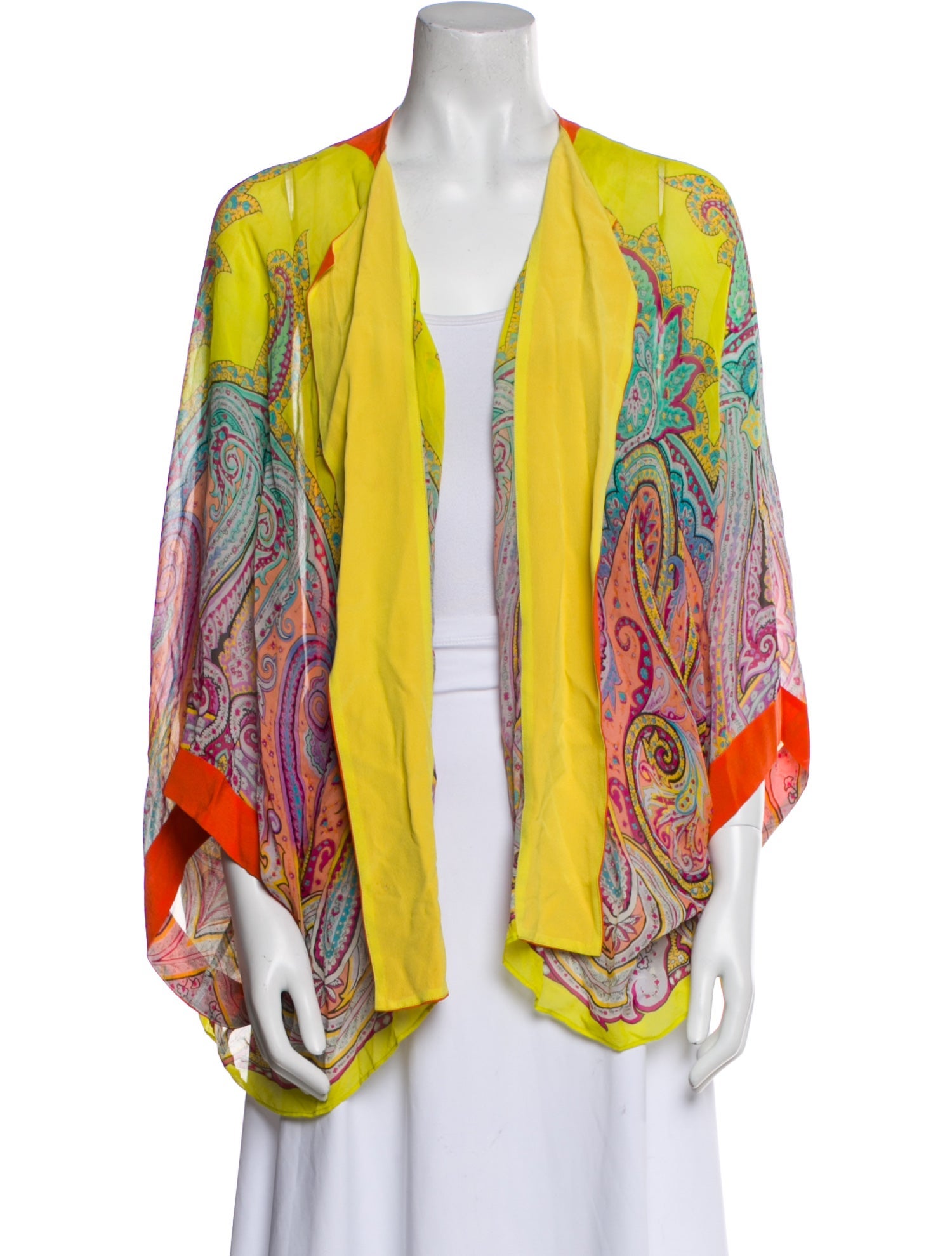 Etro Silk Paisley Print Jacket