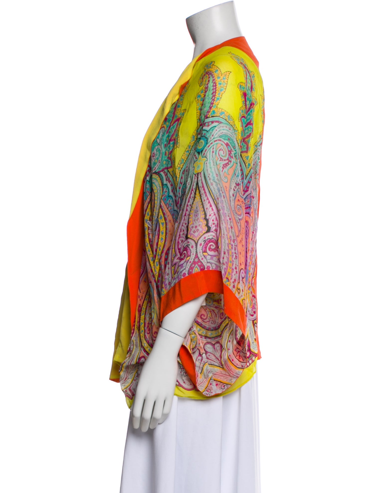 Etro Silk Paisley Print Jacket