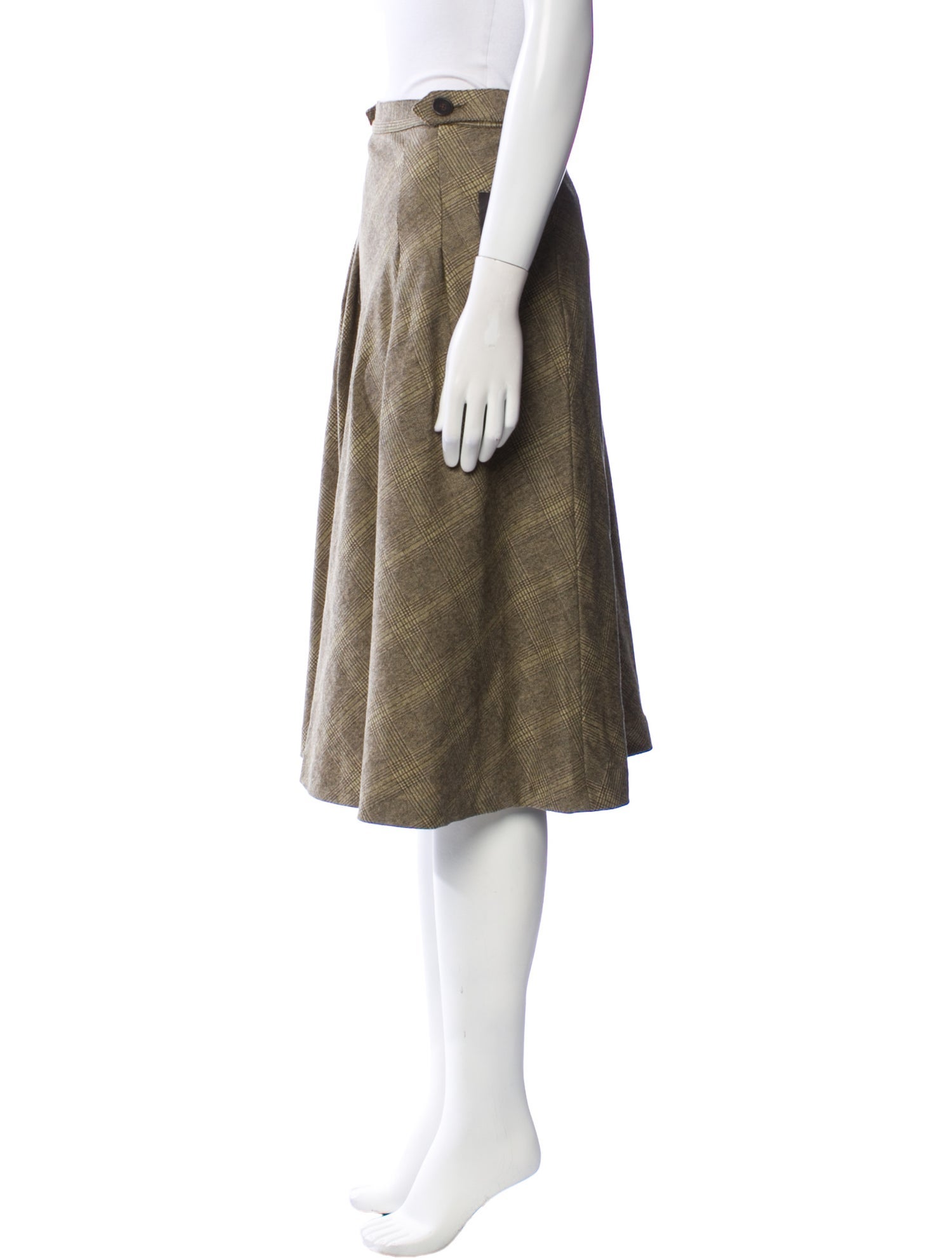 Etro Wool Knee-Length Skirt