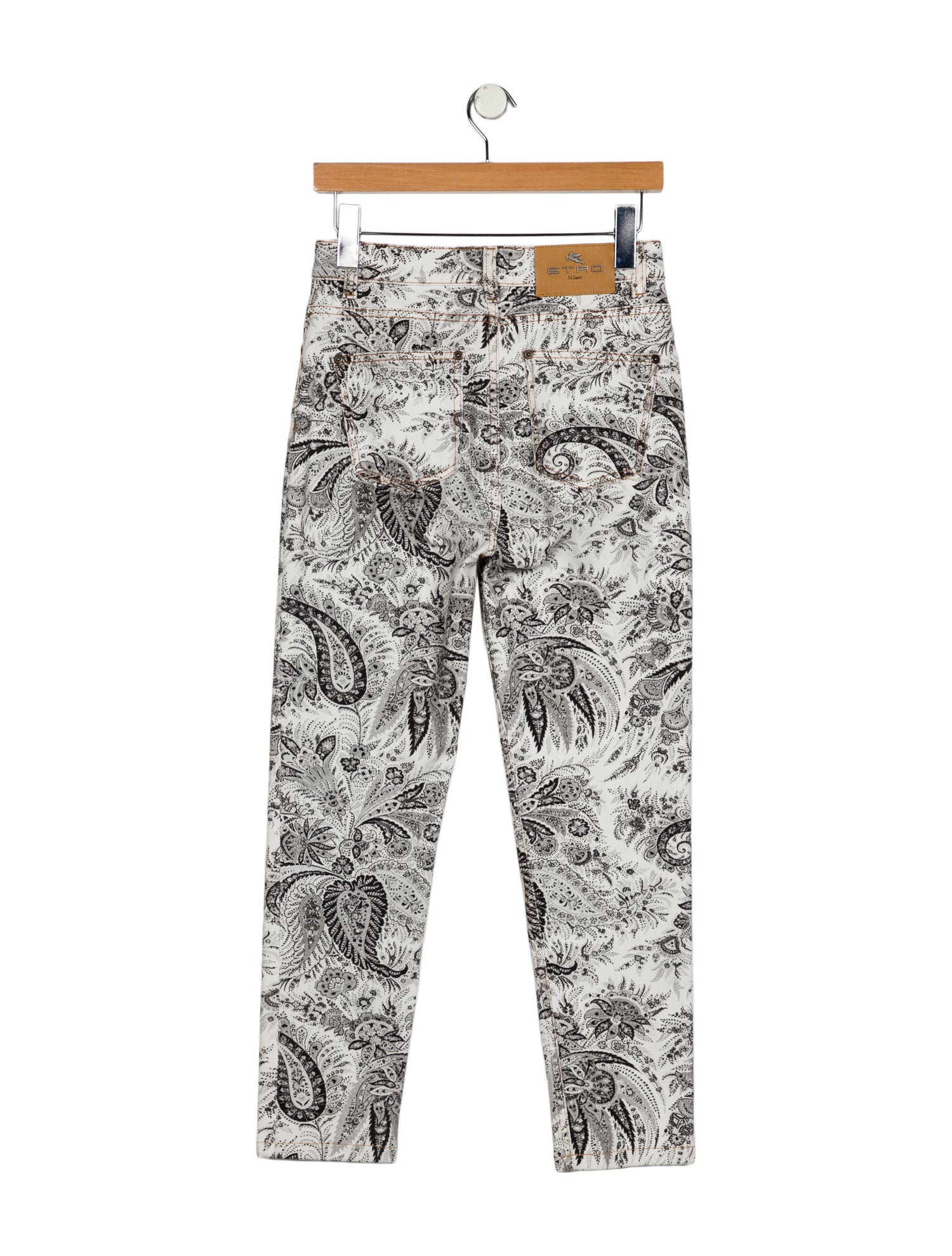 Etro Mid-Rise Straight Leg Jeans