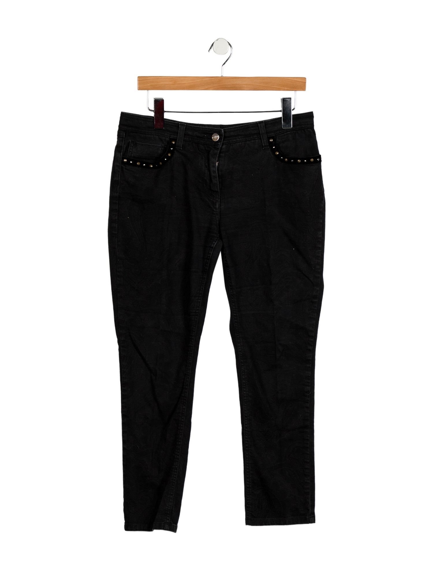 Etro Mid-Rise Straight Leg Jeans