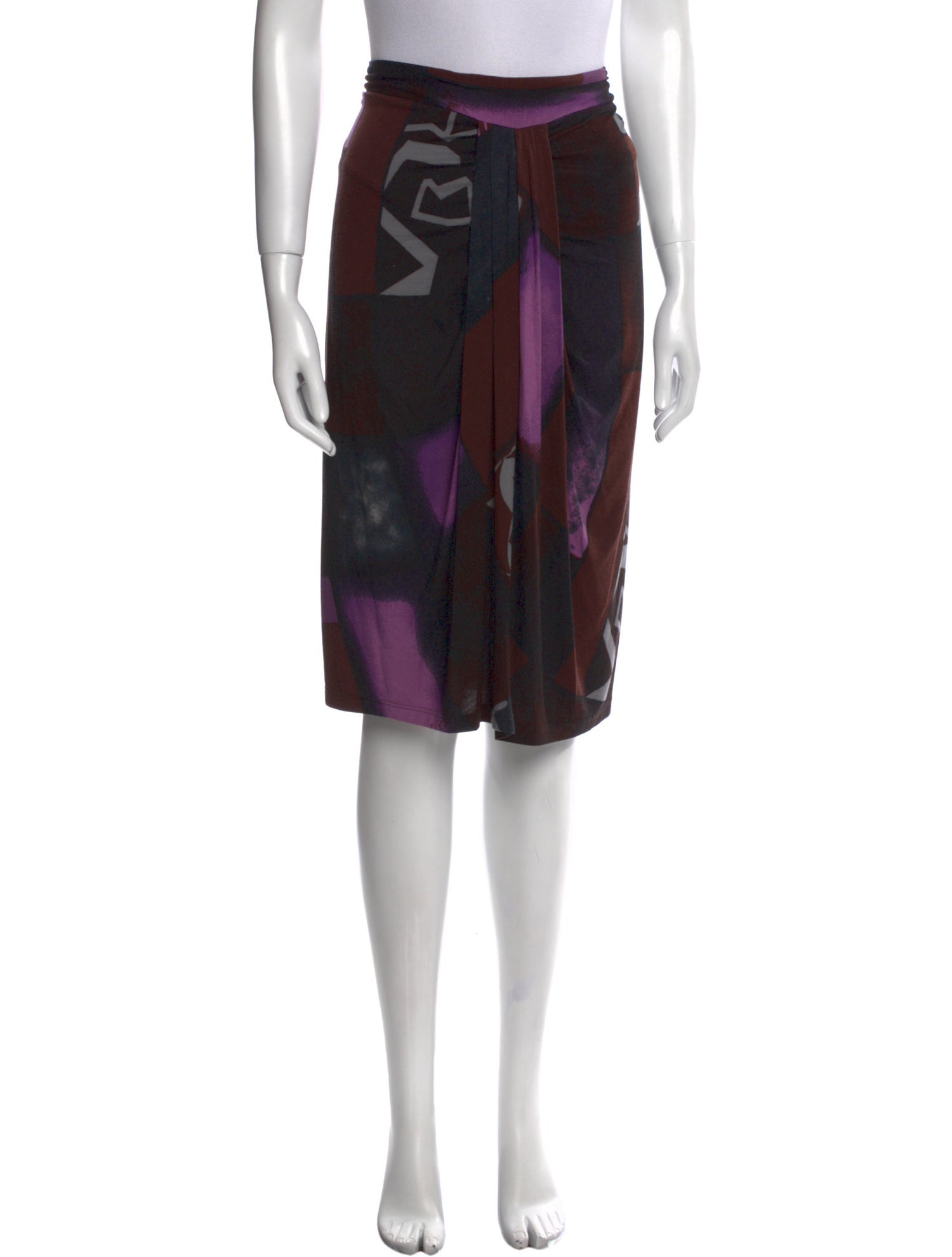 Etro Wool Knee-Length Skirt