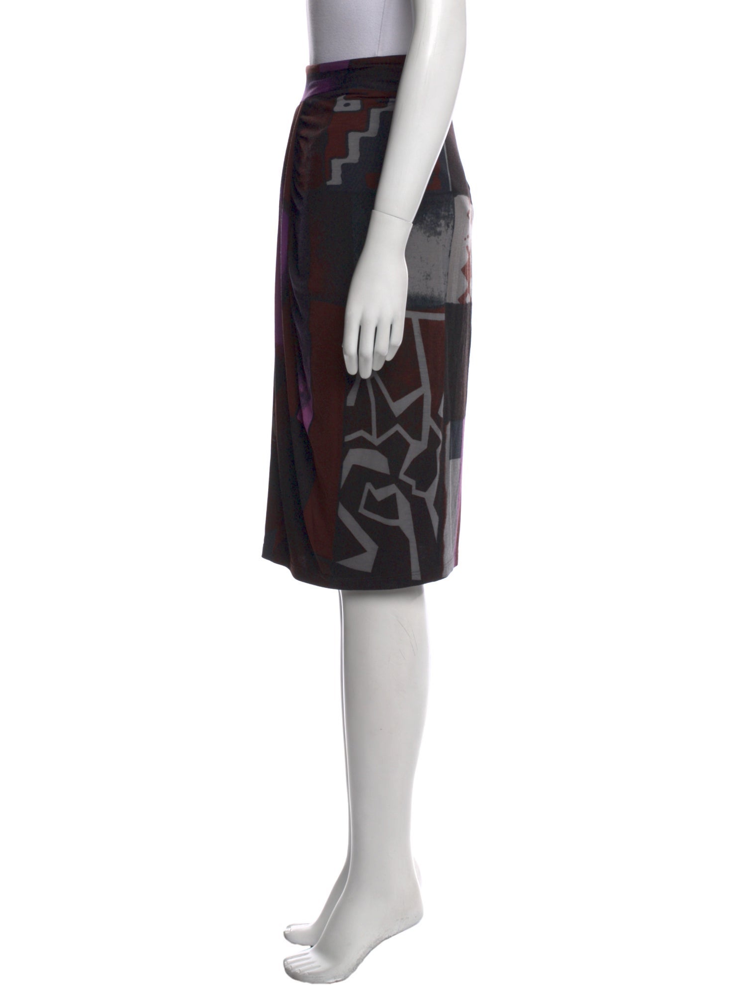 Etro Wool Knee-Length Skirt