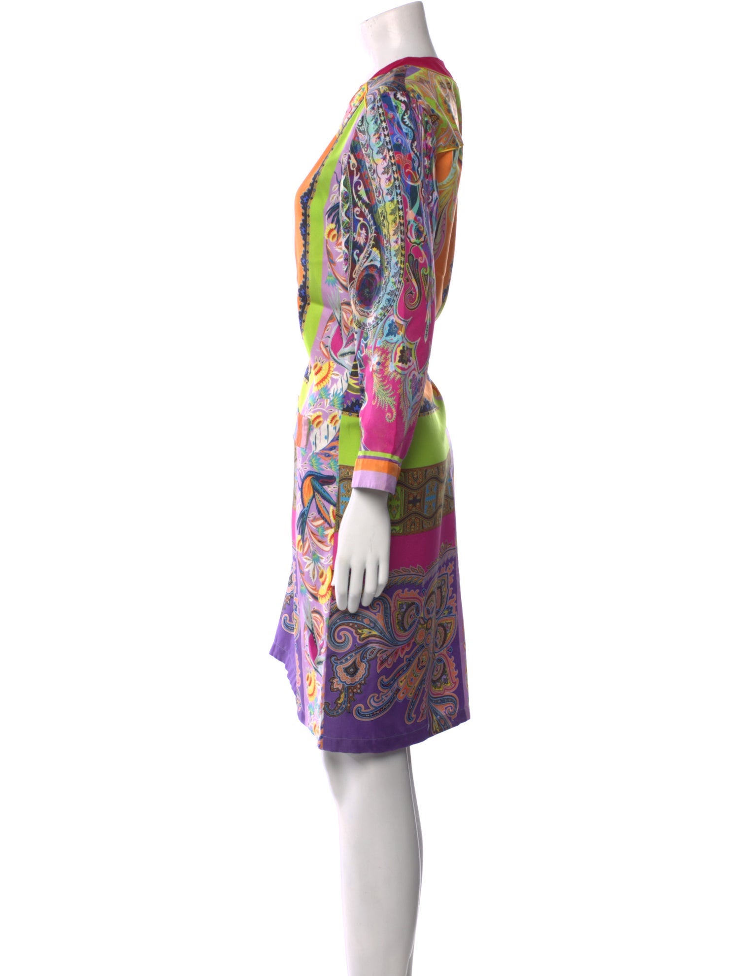 Etro Silk Knee-Length Dress