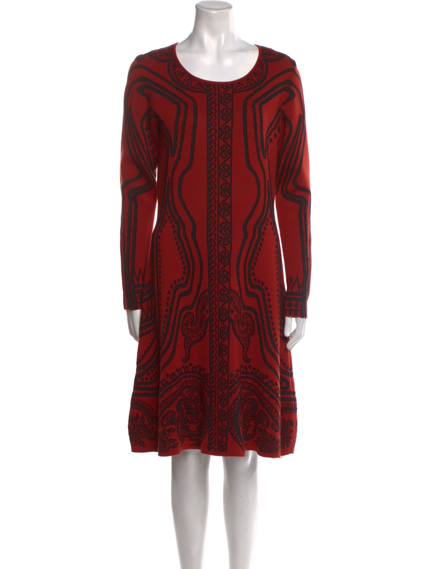 Etro Wool Knee-Length Dress