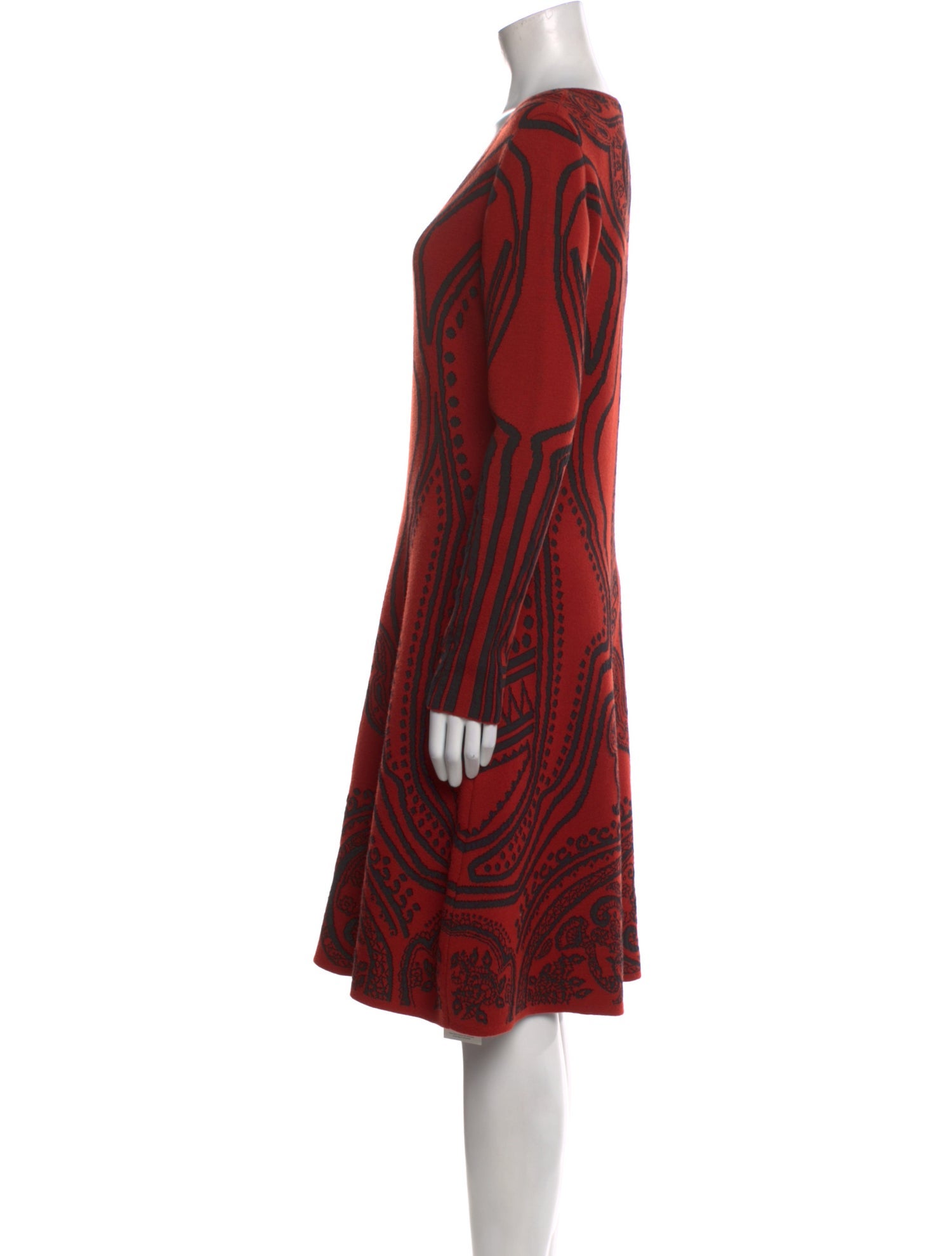 Etro Wool Knee-Length Dress