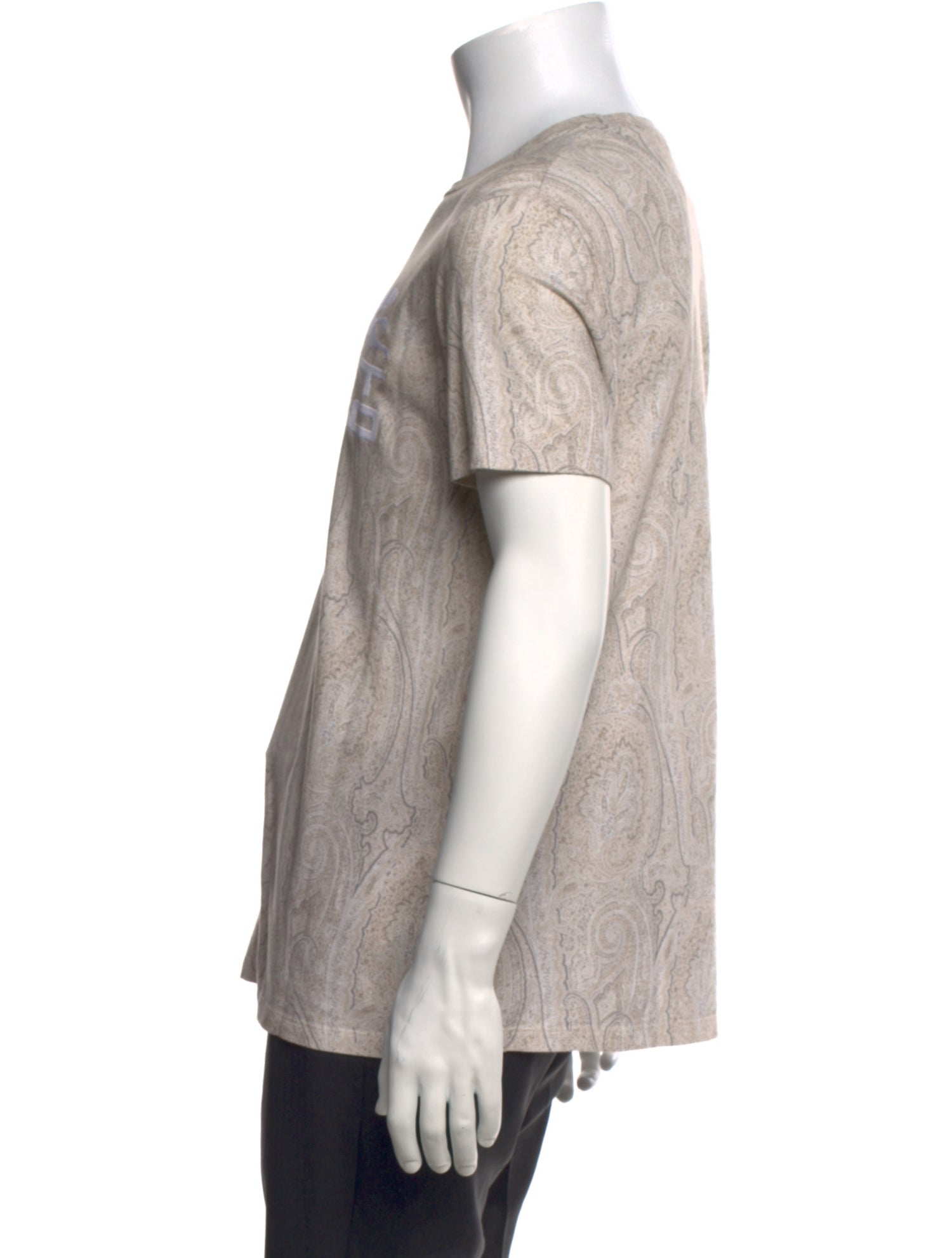 Etro Graphic Print Crew Neck T-Shirt