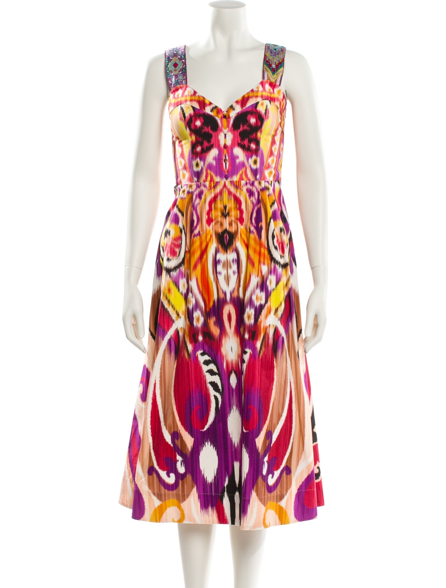 Etro Printed Midi Length Dress