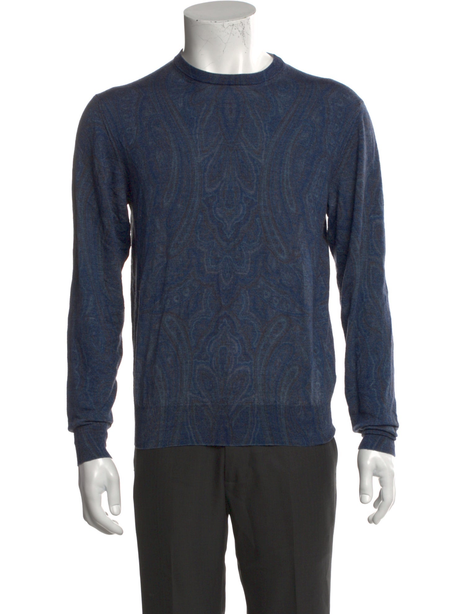 Etro Wool Crew Neck Pullover