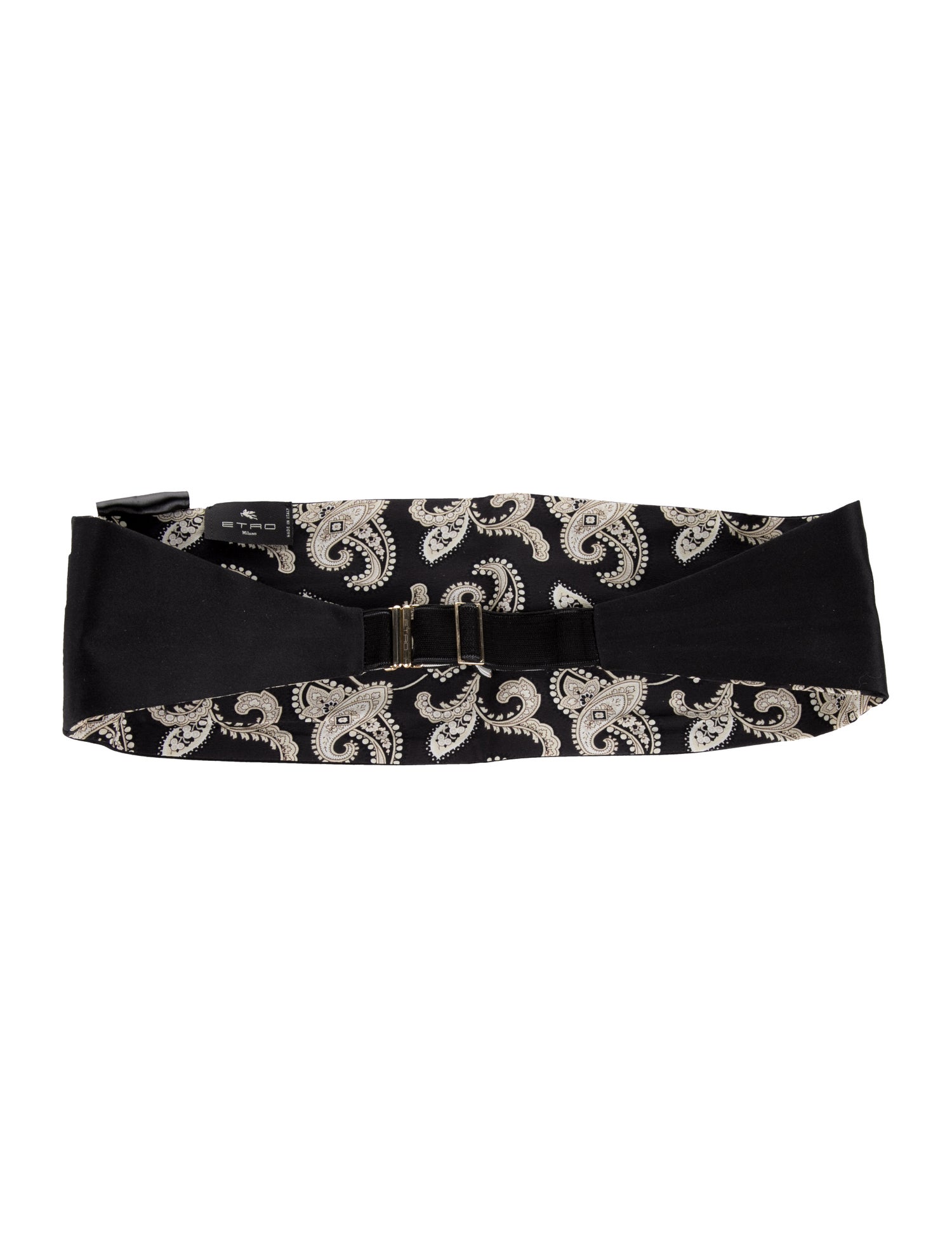 Etro Wide Silk Waist Belt