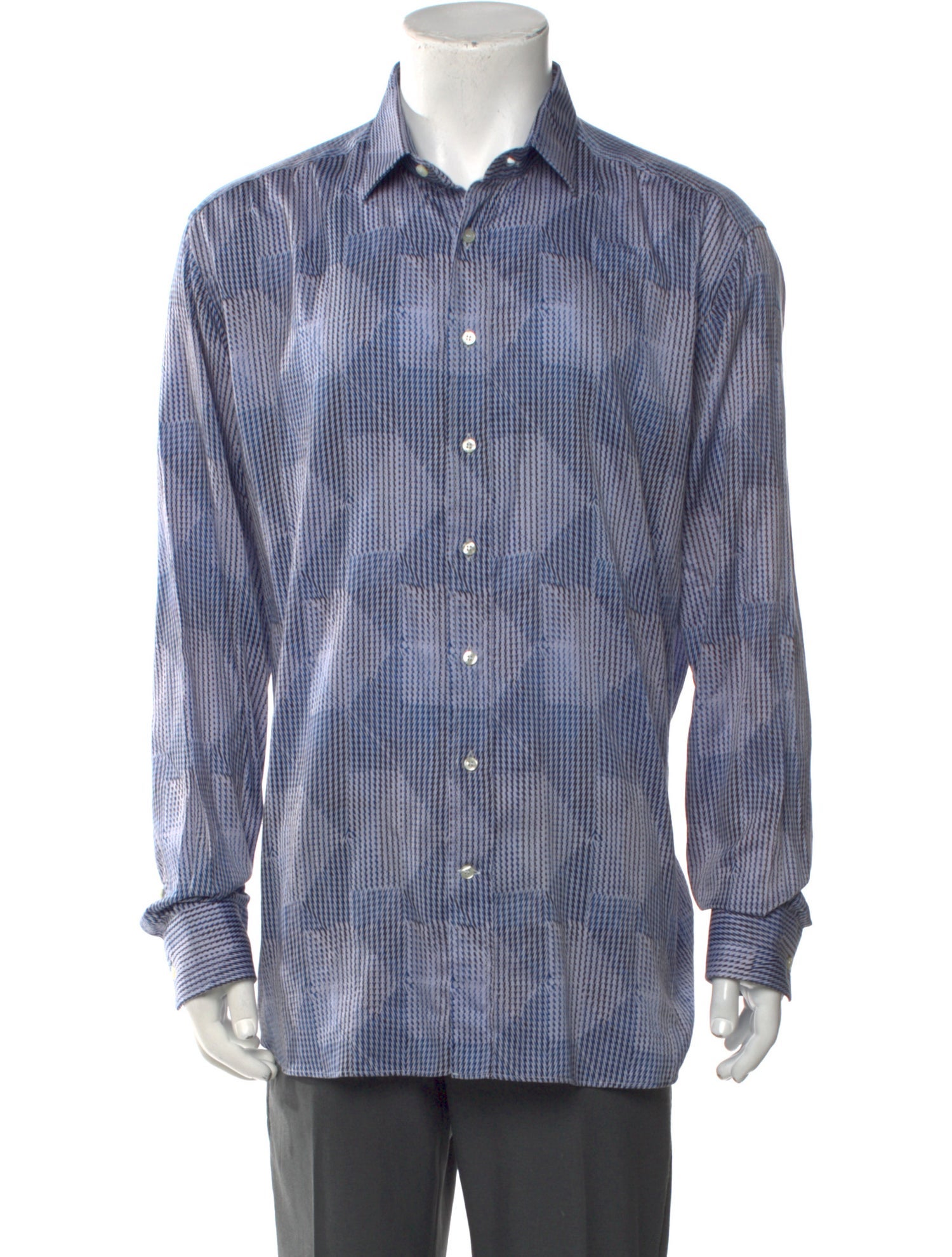 Etro Printed Long Sleeve Shirt