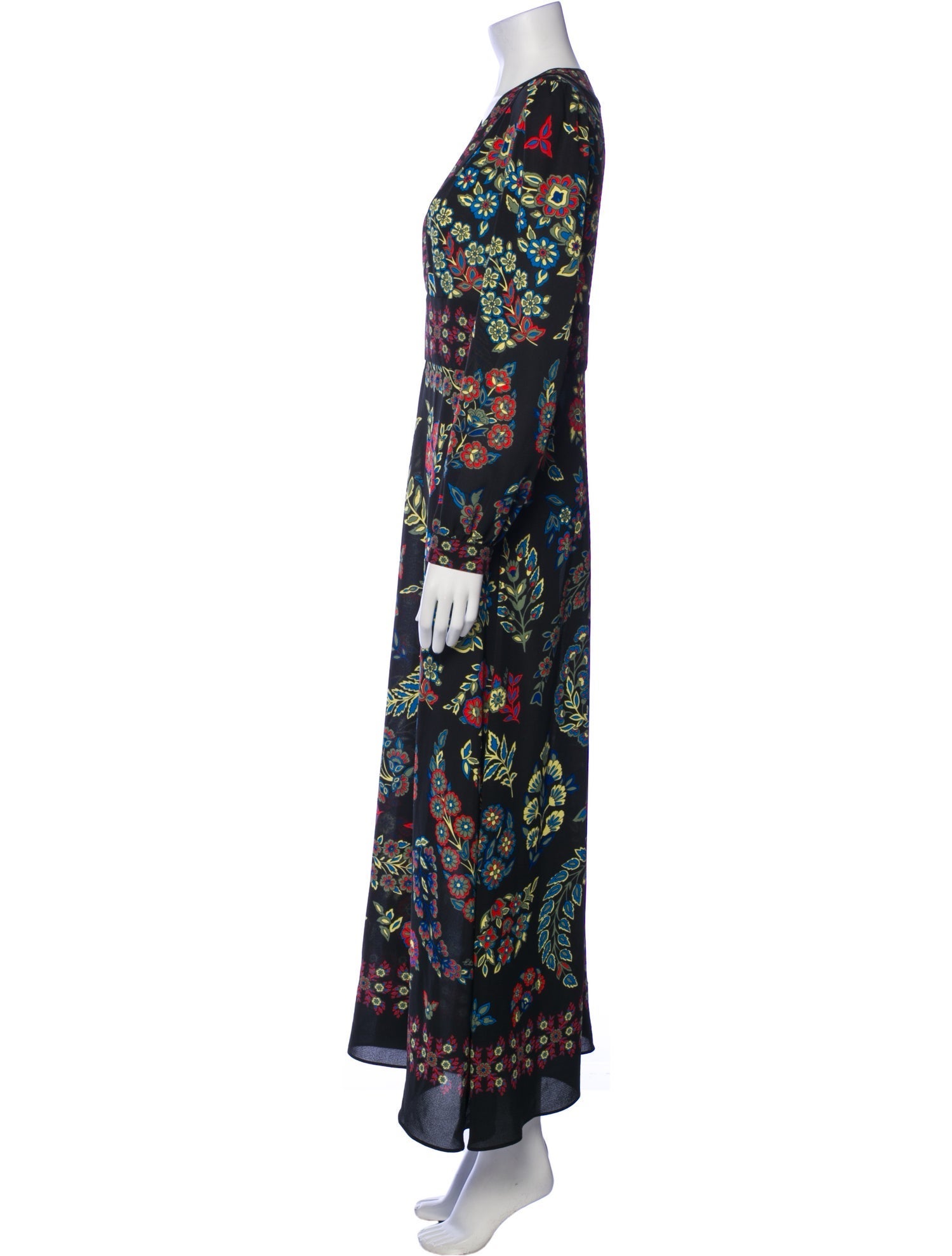 Etro Floral Print Long Dress