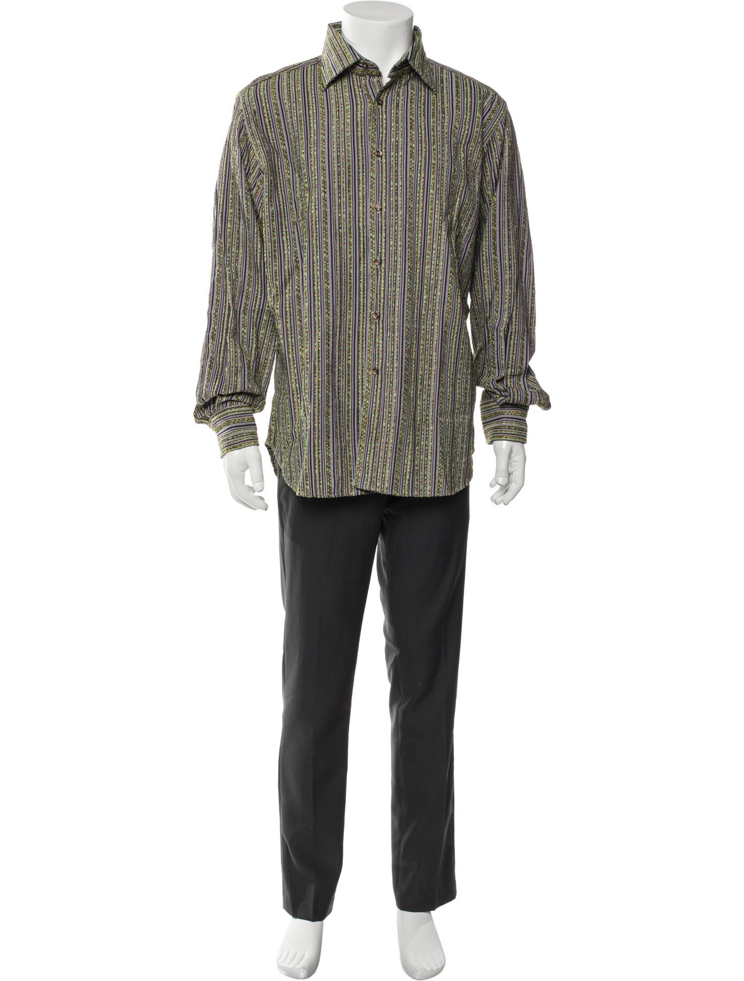 Etro Striped Long Sleeve Shirt w/ Tags