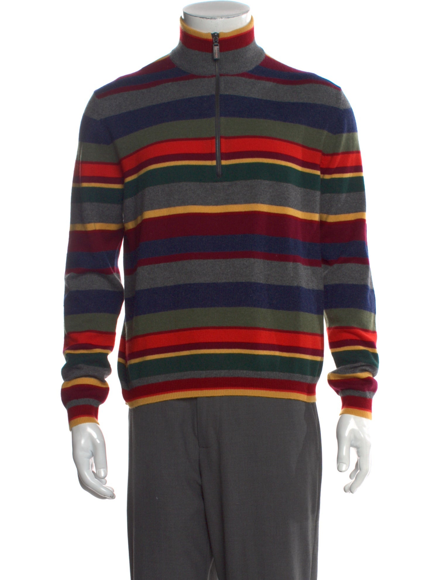 Etro Cashmere Striped Pullover w/ Tags