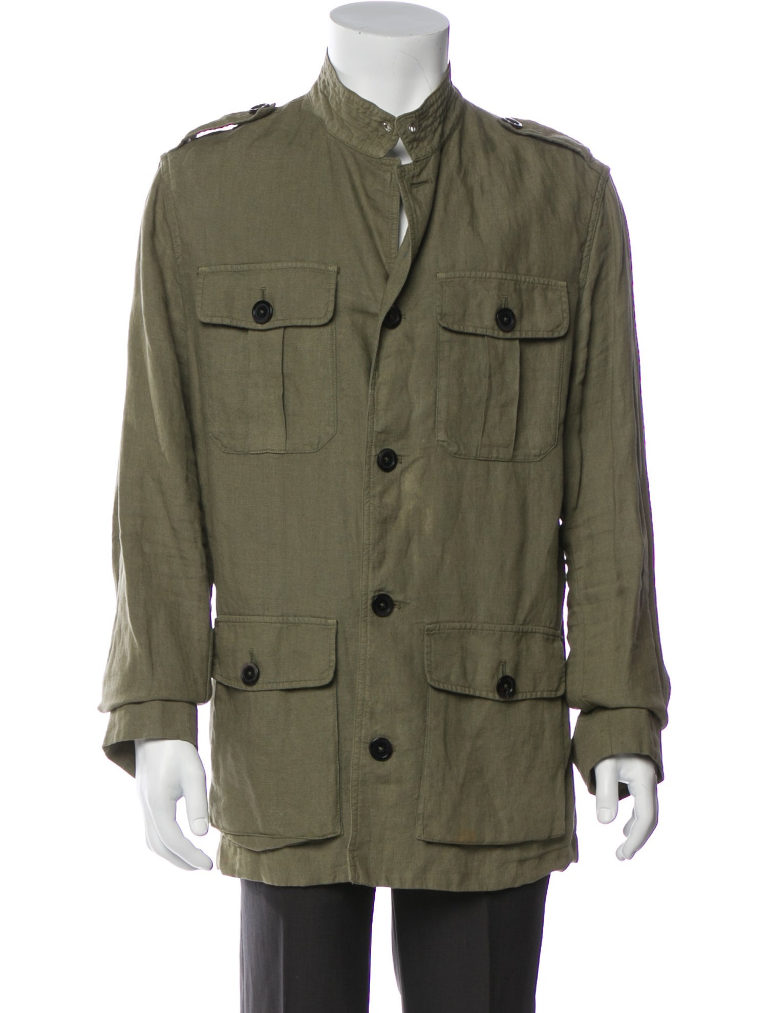 Etro Linen Long Sleeve Shirt