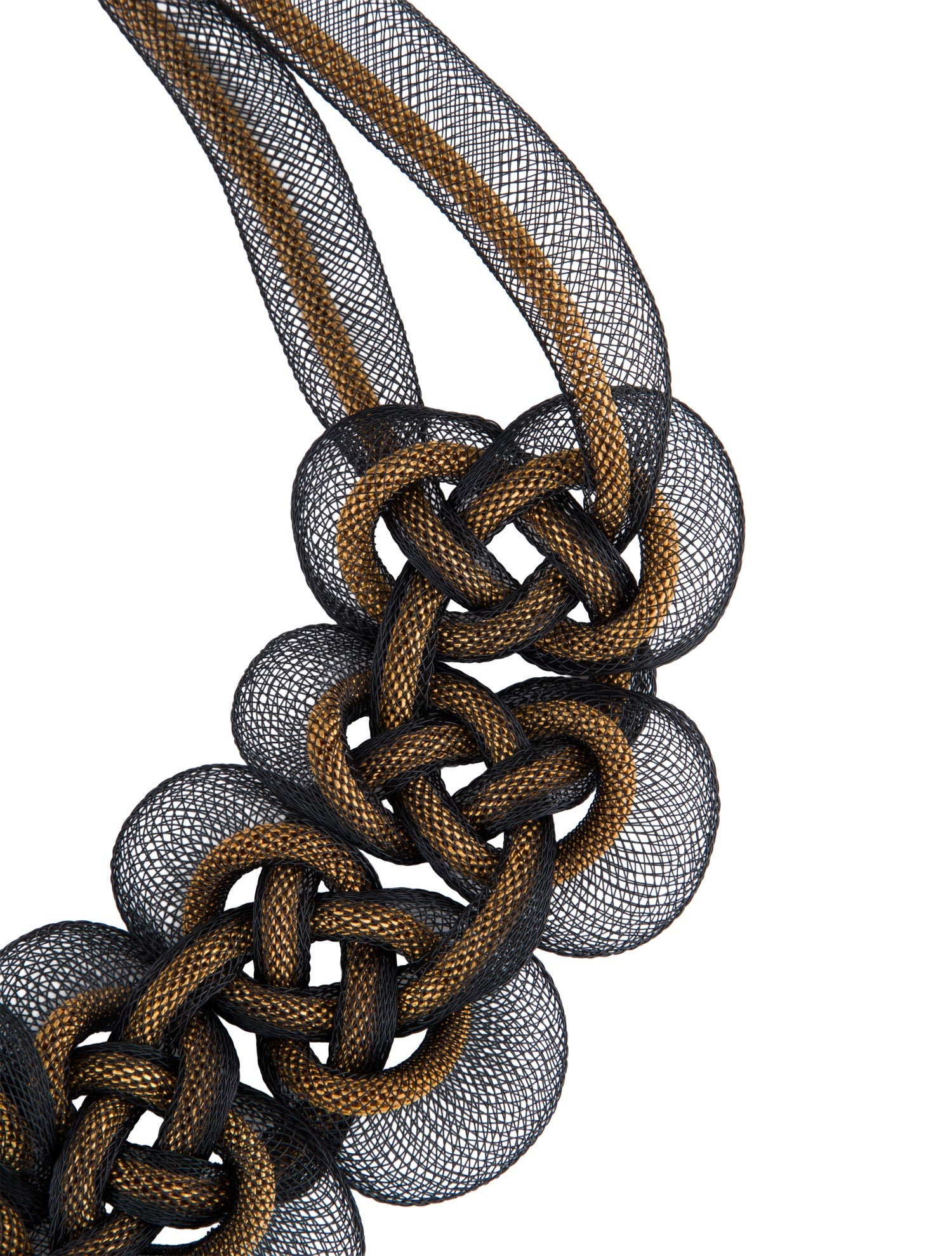 Etro Mesh Collar Necklace