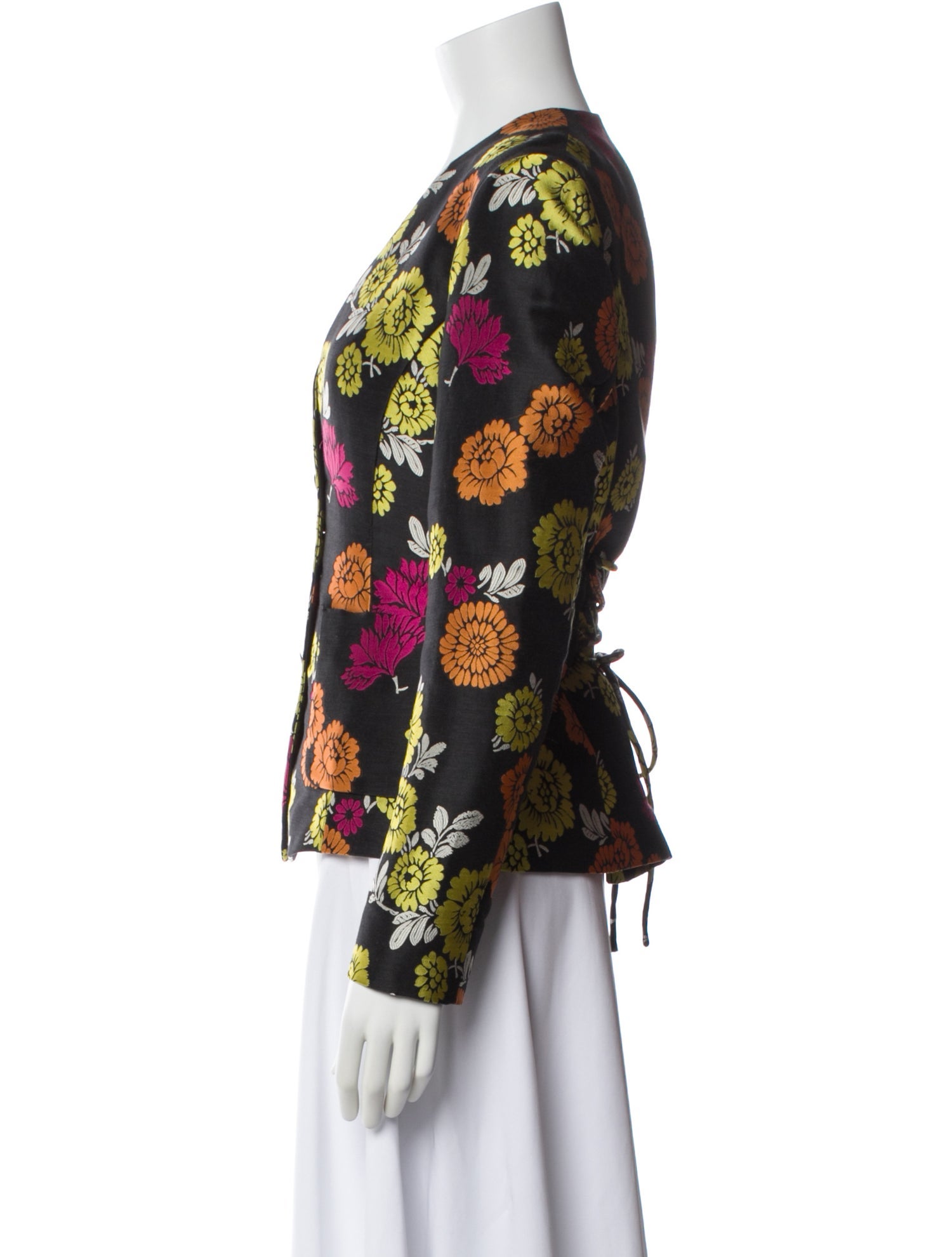 Etro Floral Print Blazer