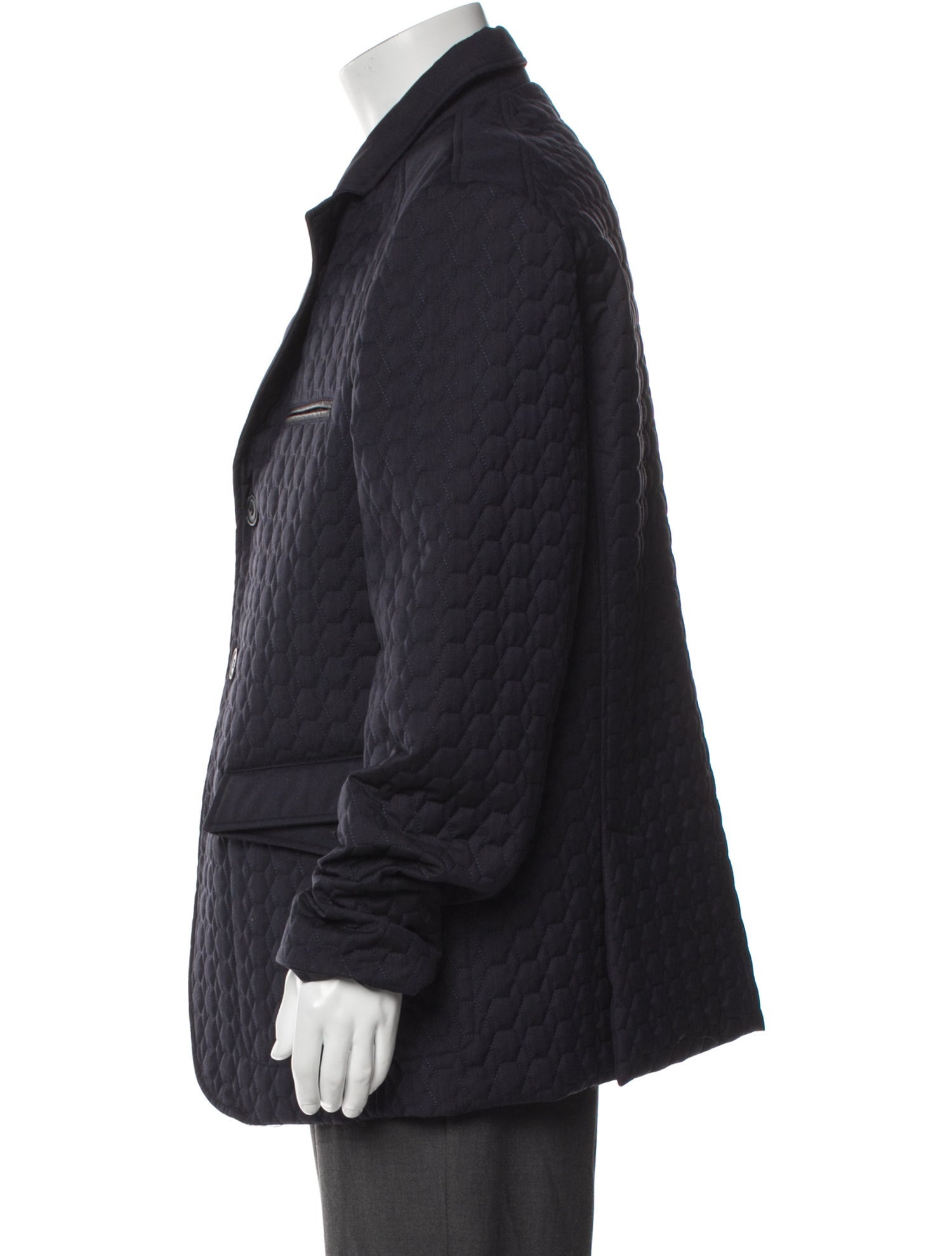 Etro Wool Printed Sport Coat